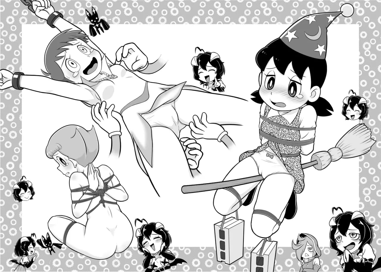 [Echiko (Mokichi)] Baiser-sama no Shucchou! SM Manyuuki (Various) [Decensored] [Digital] page 11