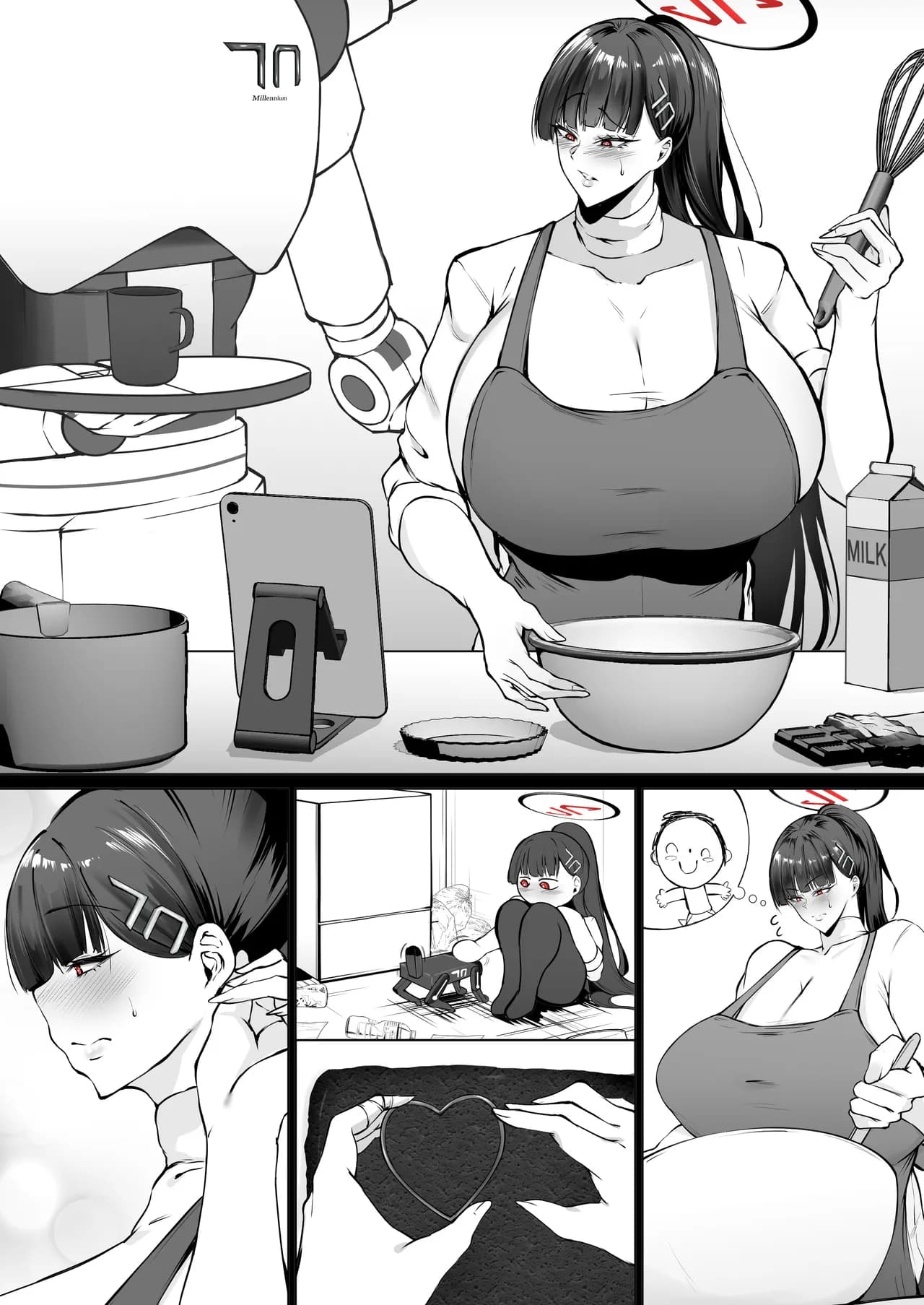 [Waryu] Rio to Junai Valentine (Blue Archive) [Decensored] page 18