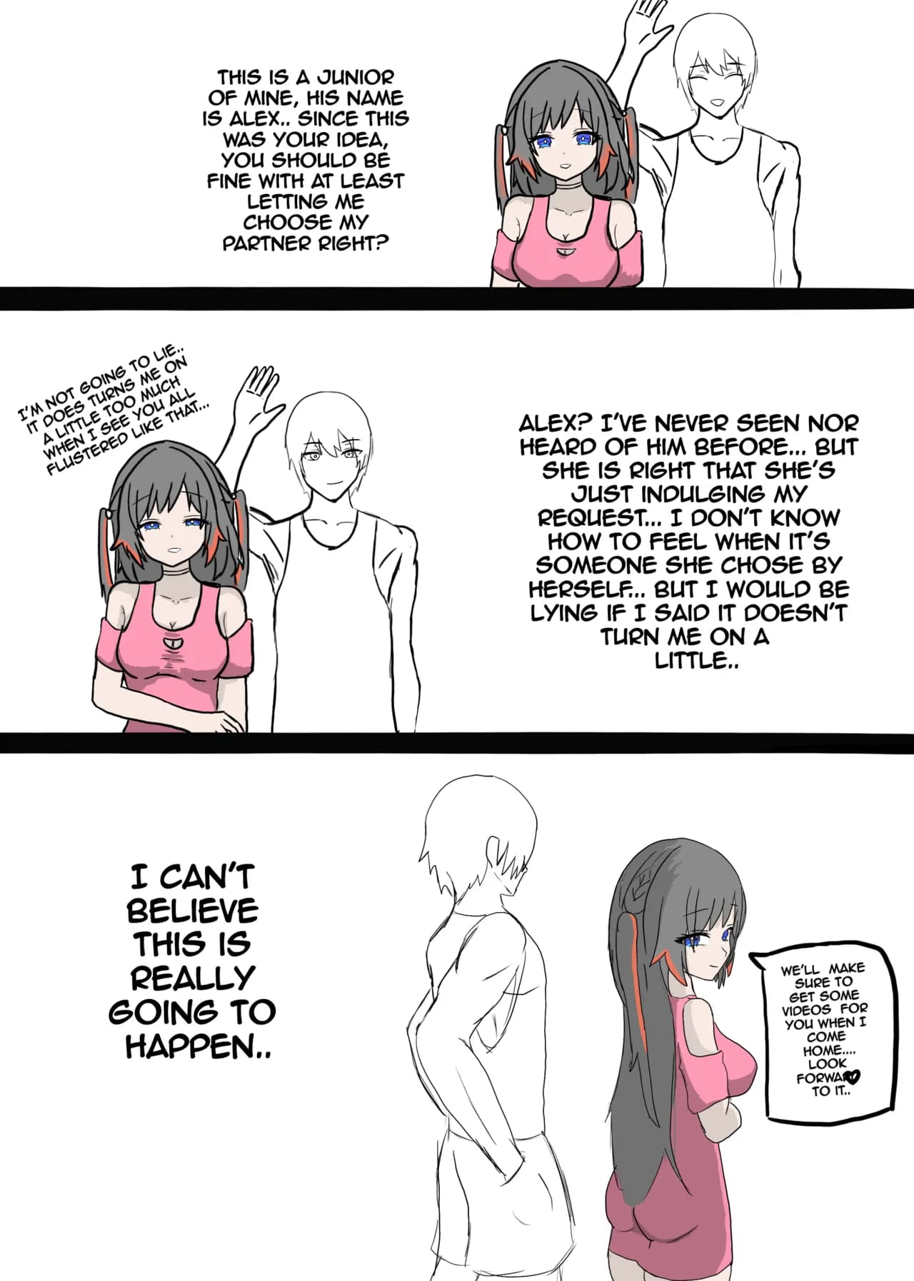 [AkisaeHitori] My Wife's NTR Dairy 1 [ENGLISH] [COLOURED] [uncensored] page 8
