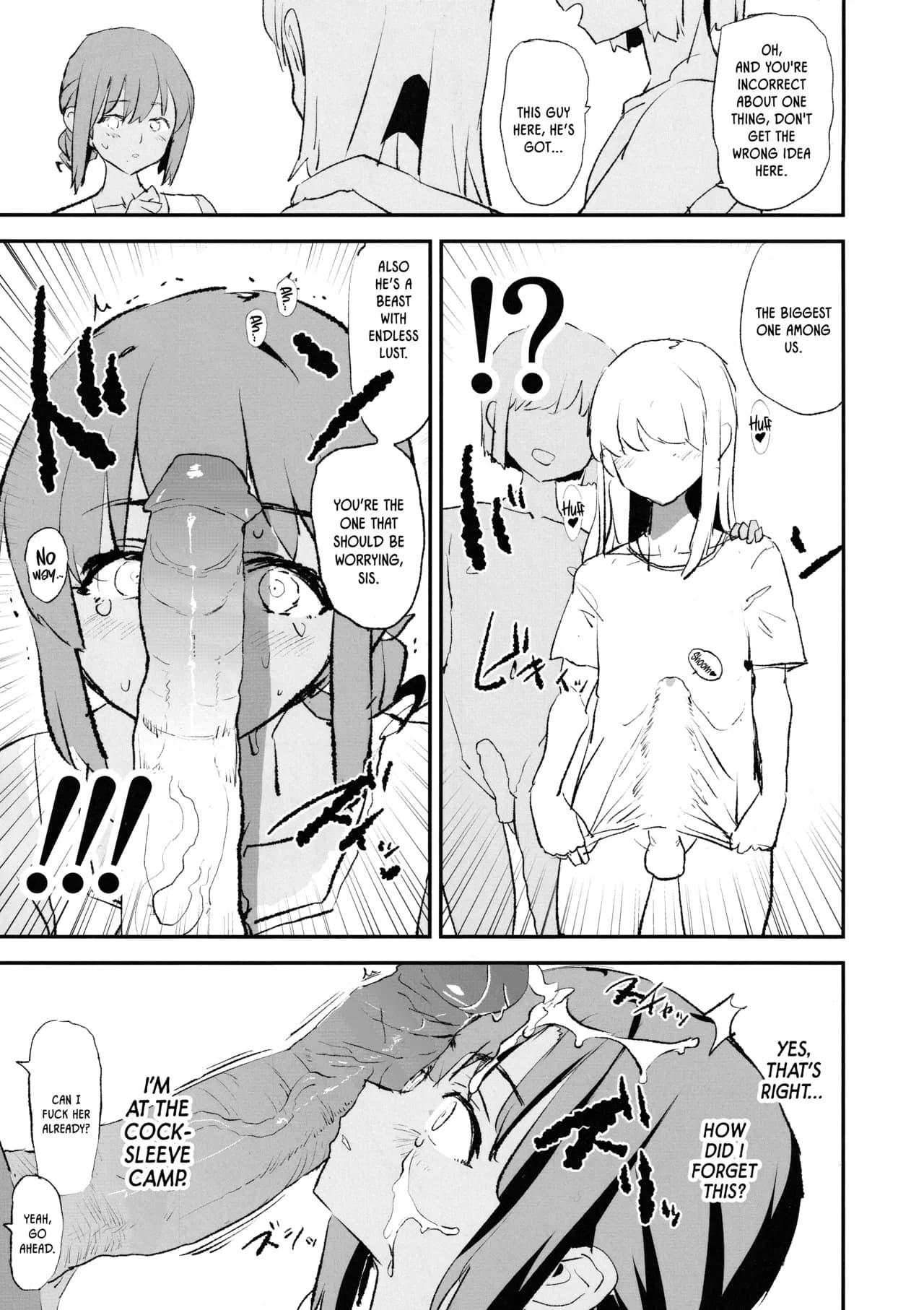(C105) [Yami ni Ugomeku (Dokurosan)] Onaho Gasshuku Saimin Dosukebe Interview Shiina Senpai | Cocksleeve Camp's Hypnosis Lewd Interview -Haruka Shiina- [English] [Kinsei Translations] [Decensored] page 16