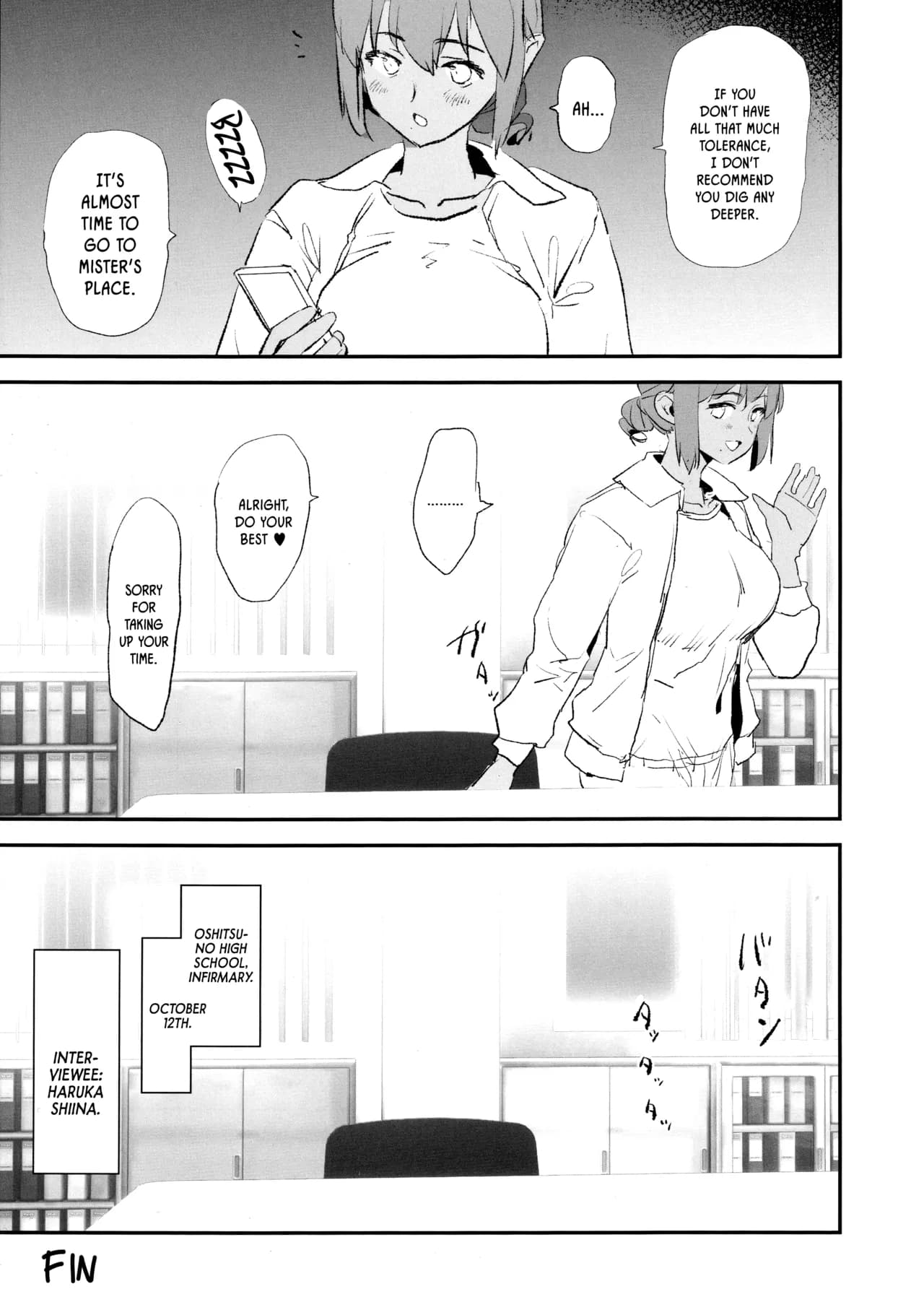 (C105) [Yami ni Ugomeku (Dokurosan)] Onaho Gasshuku Saimin Dosukebe Interview Shiina Senpai | Cocksleeve Camp's Hypnosis Lewd Interview -Haruka Shiina- [English] [Kinsei Translations] [Decensored] page 28
