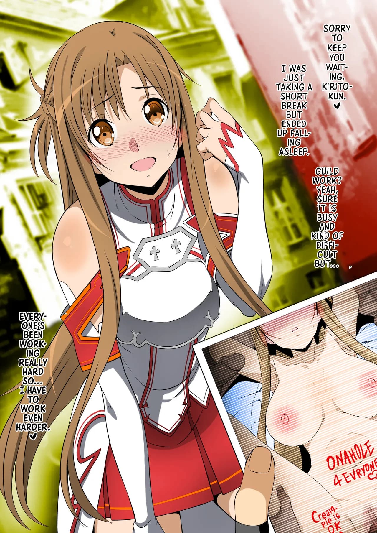 [Kossorikakuredokoro (Island)] C101 Omakebon (Sword Art Online) [English] [Colorized] [Decensored] [Digital page 7
