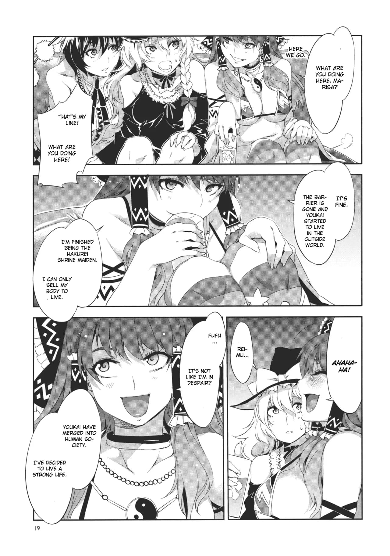 (Reitaisai 8) [Alice no Takarabako (Mizuryu Kei)] Touhou Gensou Houkai -Shattered Phantasma- (Touhou Project) [English] [Decensored] page 19
