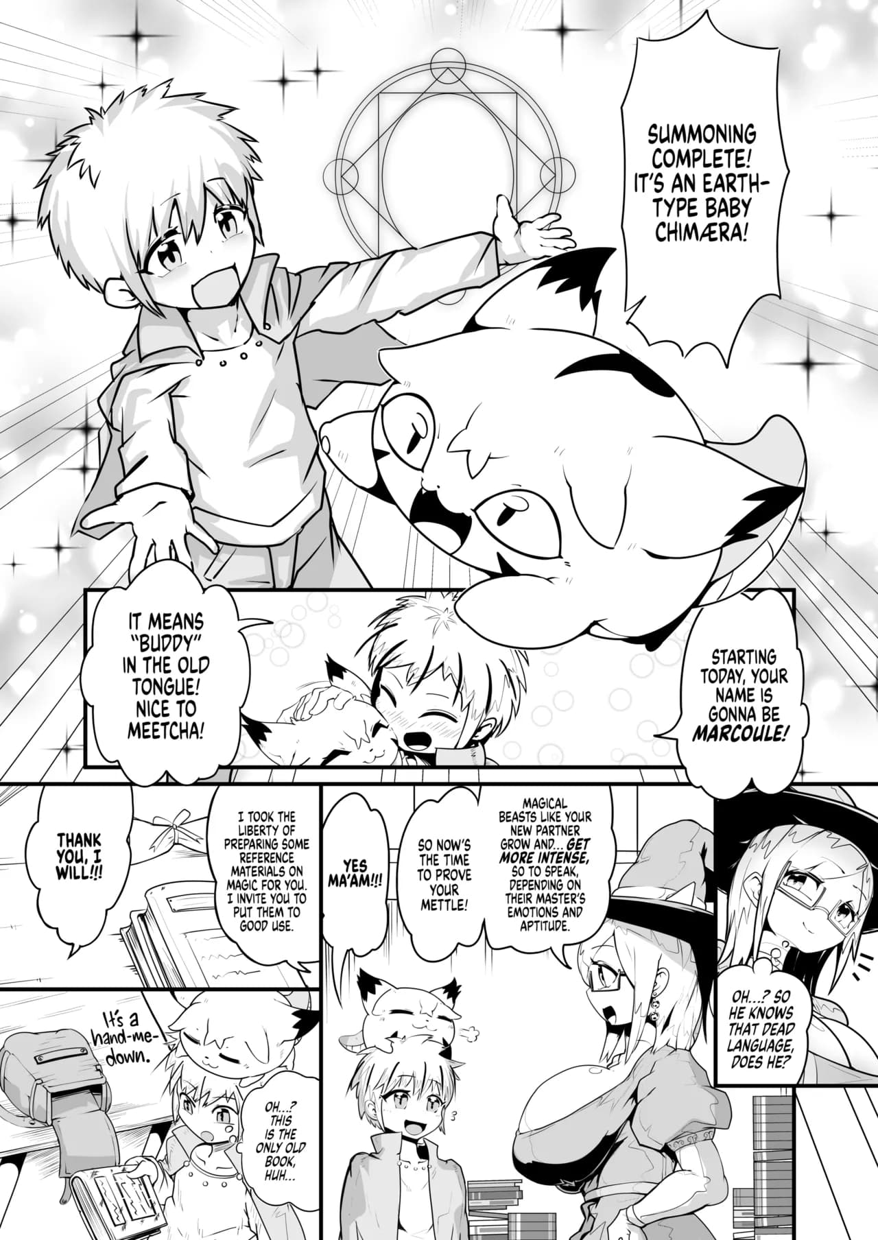 [Zettai Zetsumei's Hut (Zettai Zetsumei)] Ancient Methods to Tame Magical Beasts [English] {2d-market.com} [Decensored] [Digital] page 3