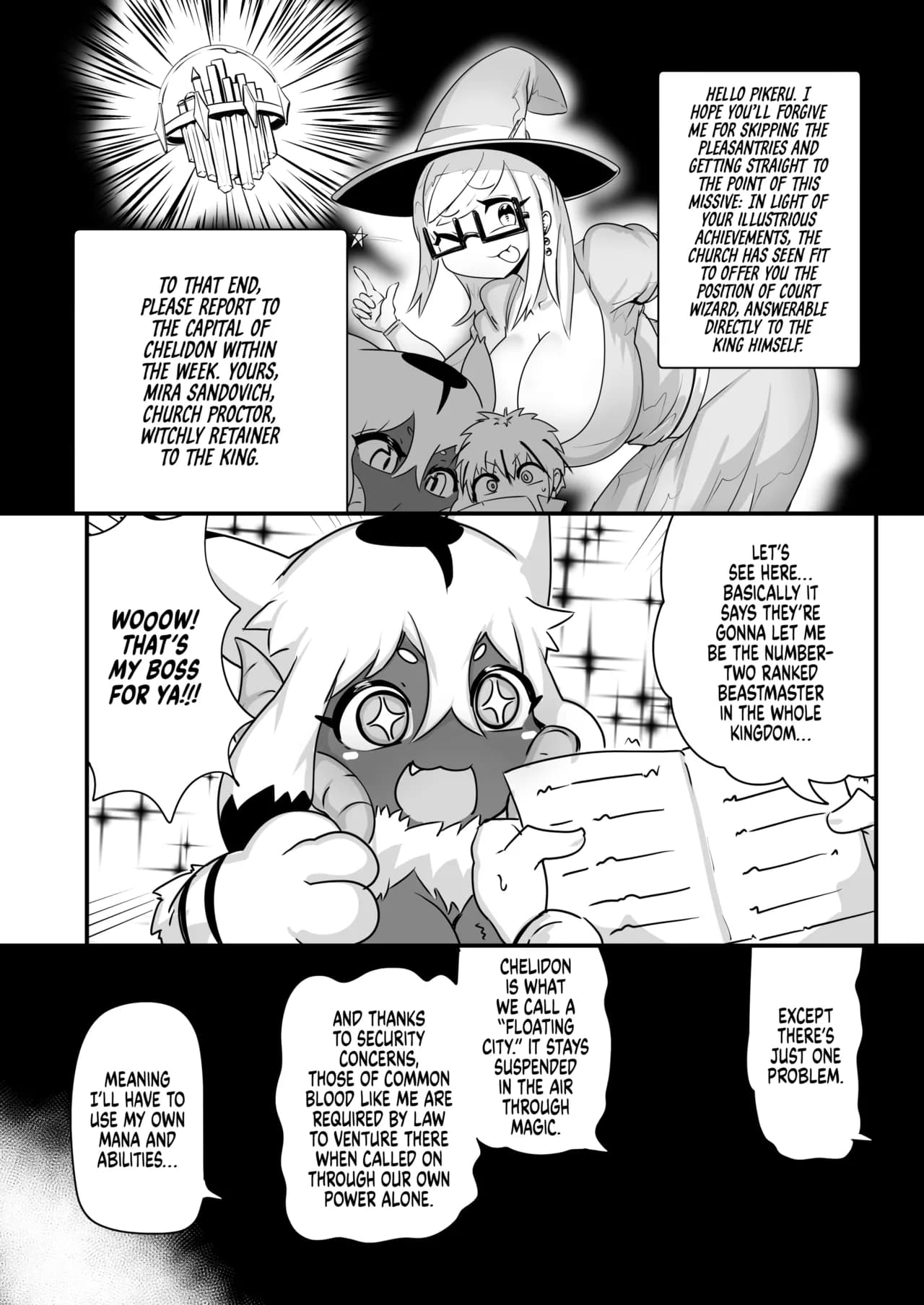 [Zettai Zetsumei's Hut (Zettai Zetsumei)] Ancient Methods to Tame Magical Beasts [English] {2d-market.com} [Decensored] [Digital] page 6