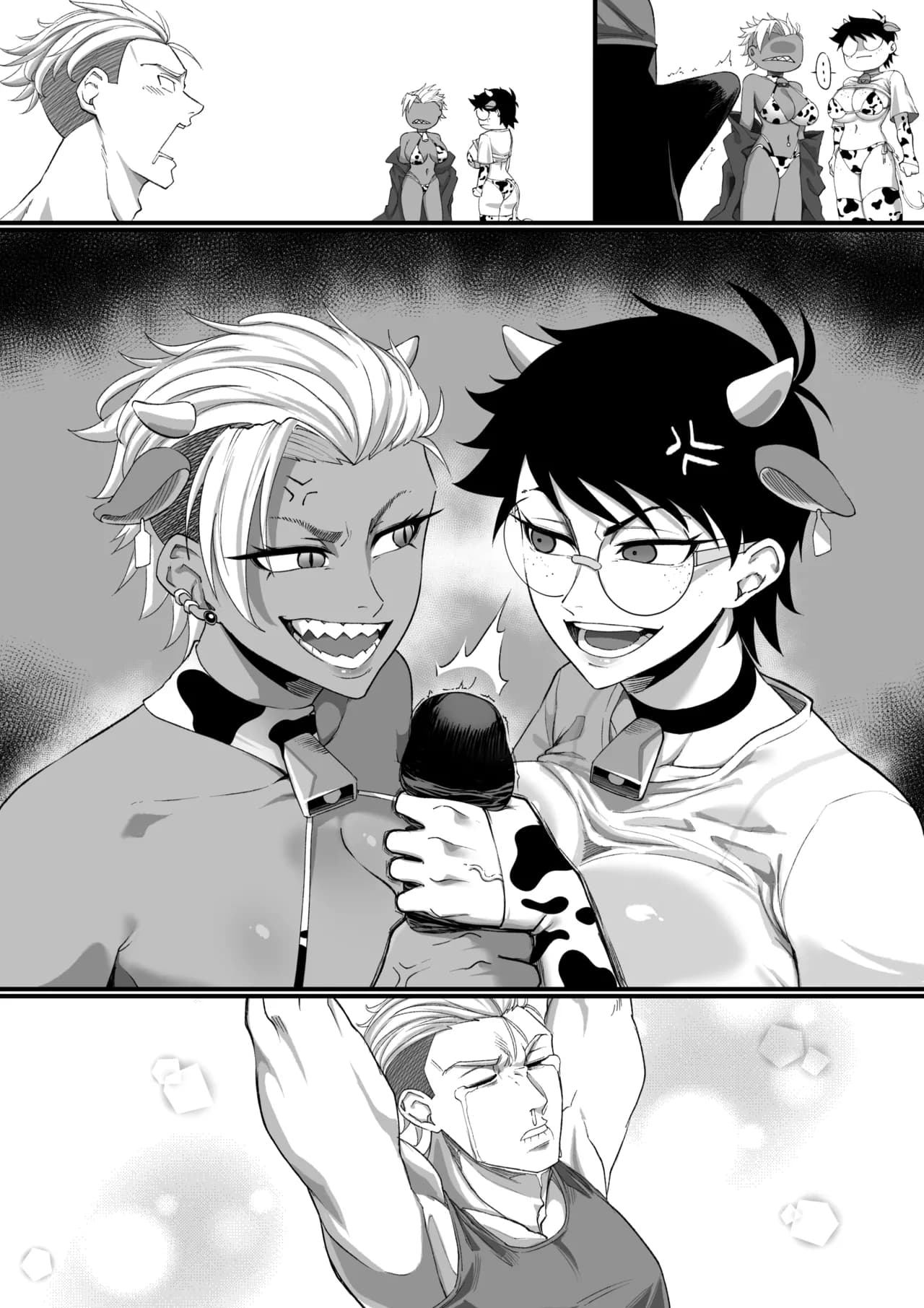 [Nesz] Make A Choice 🥛🍫[English + Textless] page 11