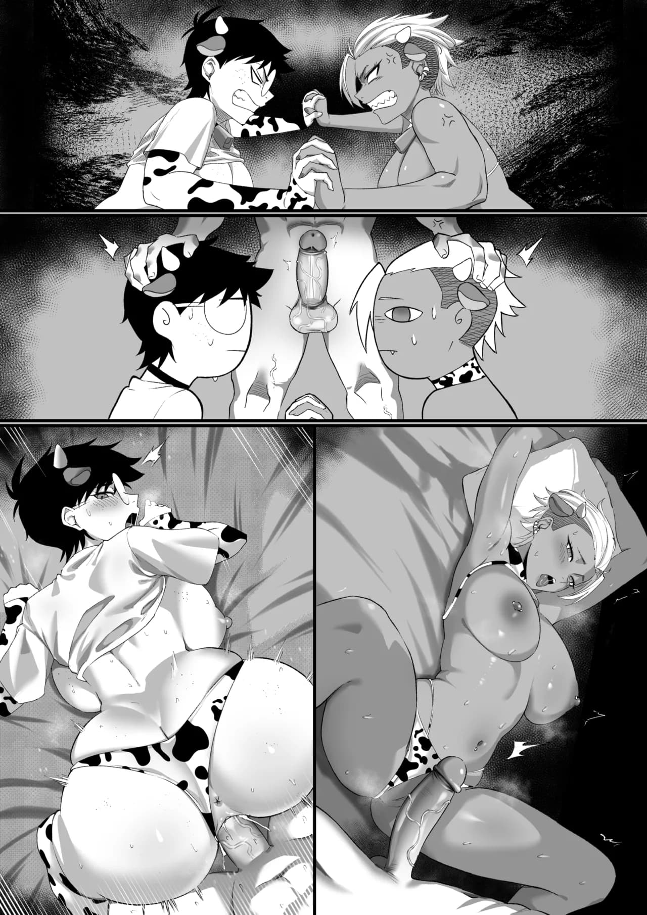 [Nesz] Make A Choice 🥛🍫[English + Textless] page 14