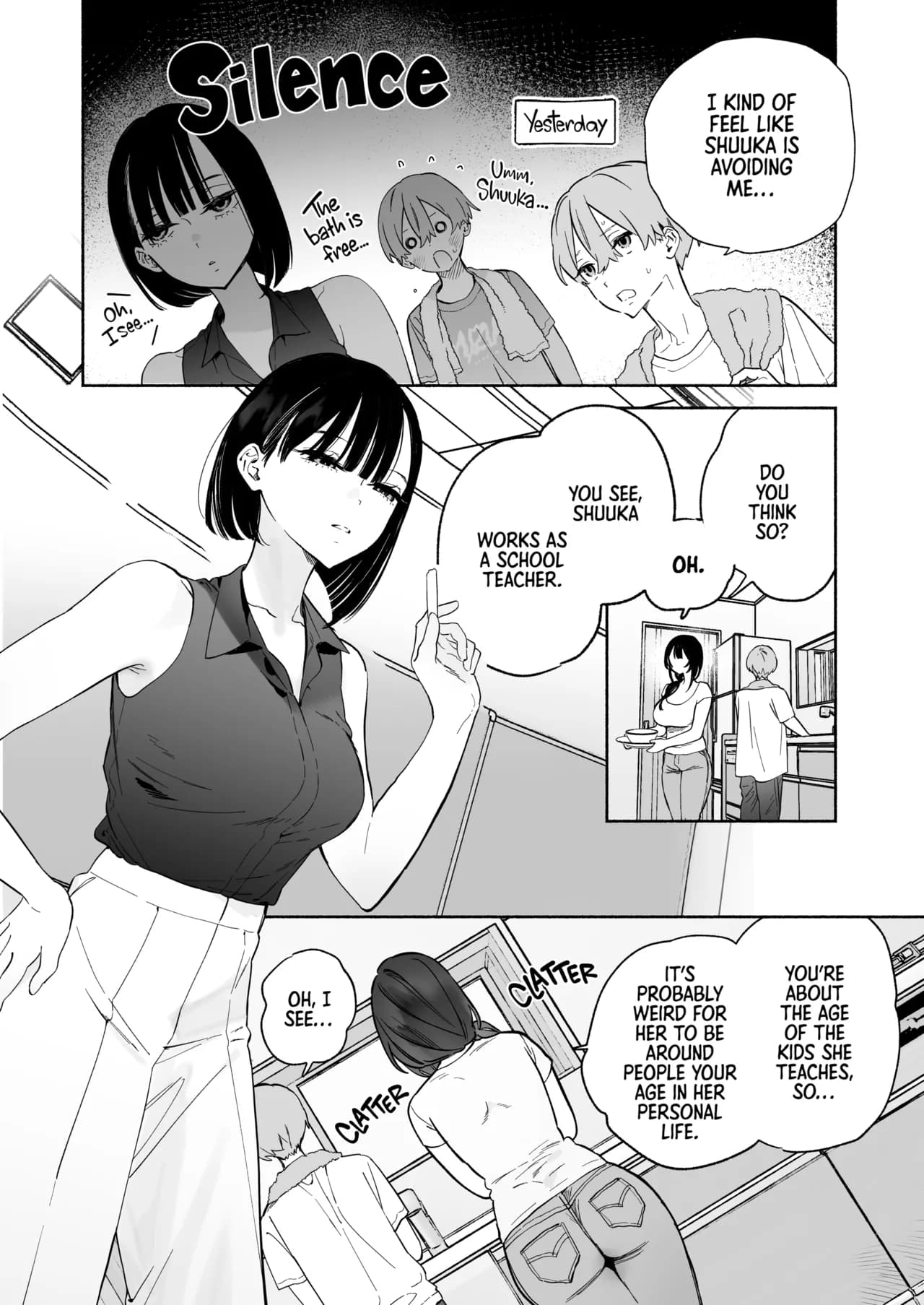 [Yuzuya (Yuzuha)] Boku no Geshuku Seikatsu ni Tsuite 2 | My Life in a Boarding House 2 [English] {2d-market.com} [Decensored] [Digital] page 15