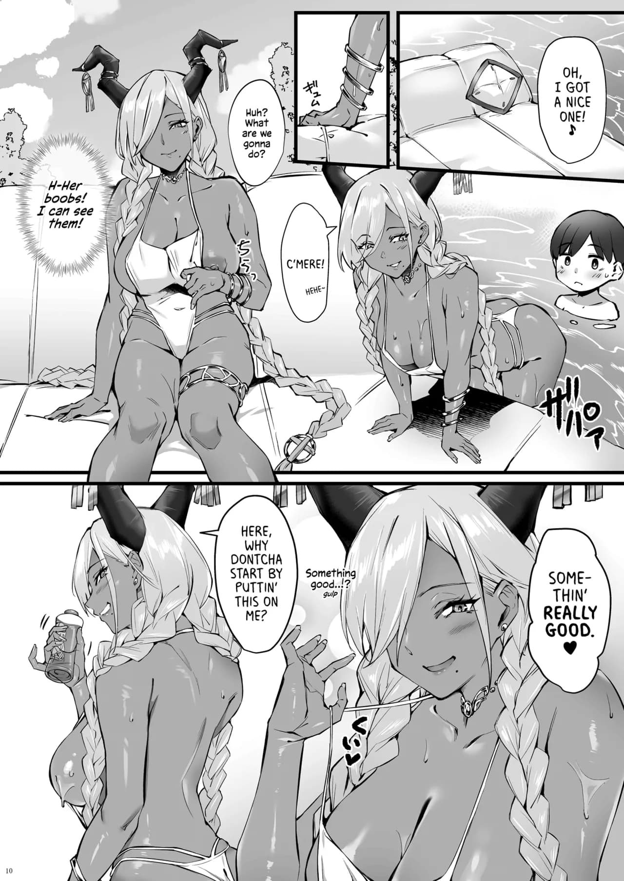 [SALTCHOC (Naha 78, Yasuda K)] Owari to Shota Shikikan no Majiyaba na Love Power | Owari and Commander's Super High Sex Drive (Azur Lane) [English] [Shiromaru] [Decensored] [Digital] page 11