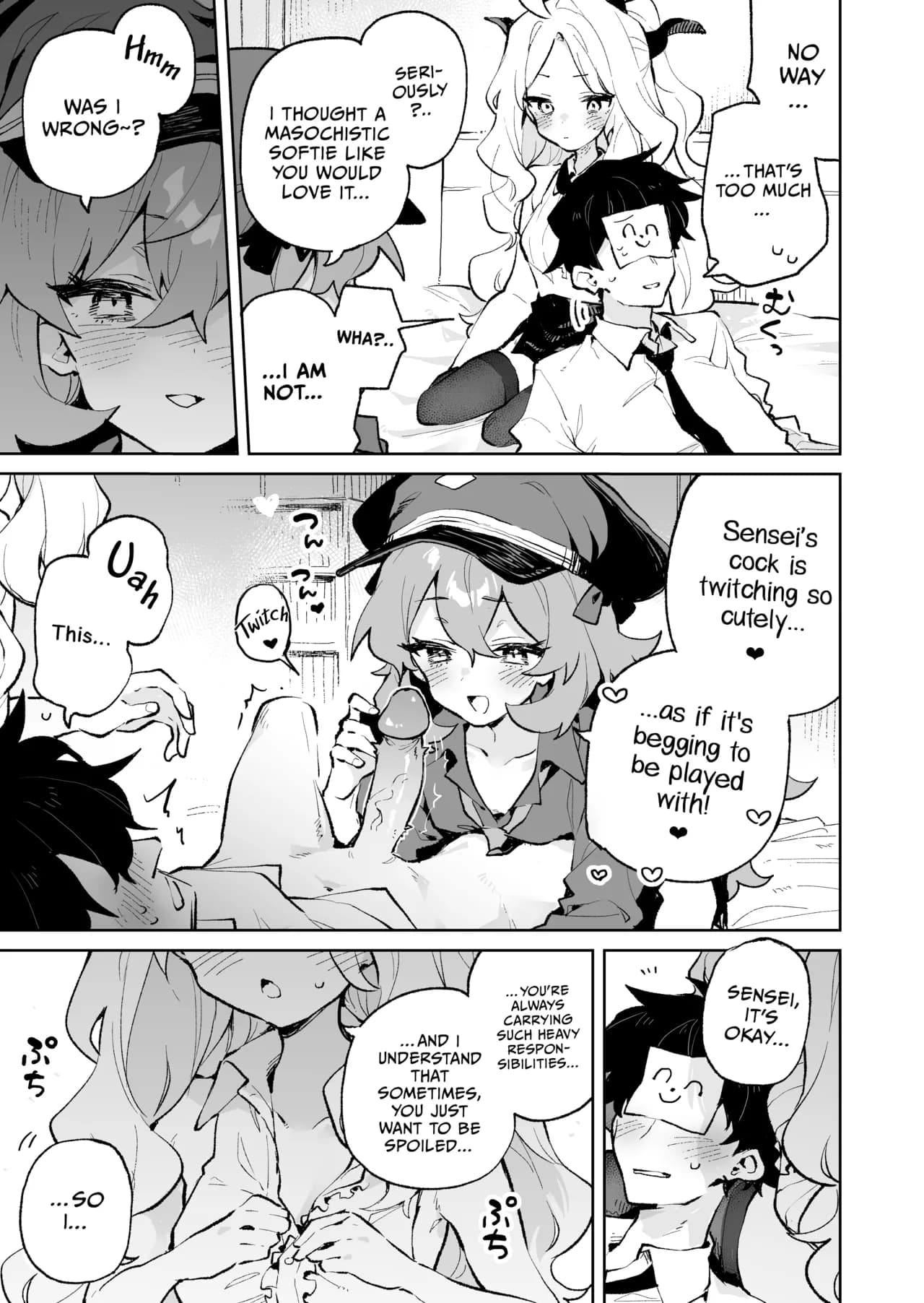 [Rimu Chanchi (Uni Cream Korokke)] Mofumofu Toroama Kougoyoku | Sweet and Fluffy Union (Blue Archive) [Decensored] [English] [Telegram_COHQTG] [Digital] page 16