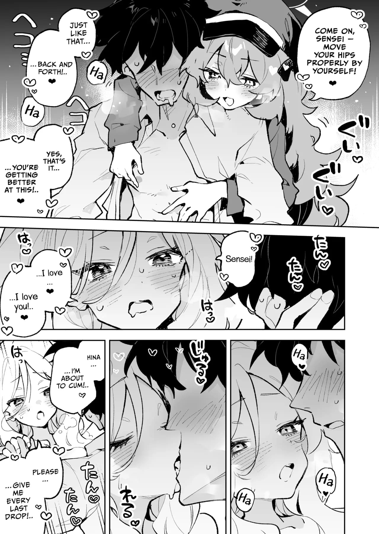 [Rimu Chanchi (Uni Cream Korokke)] Mofumofu Toroama Kougoyoku | Sweet and Fluffy Union (Blue Archive) [Decensored] [English] [Telegram_COHQTG] [Digital] page 28