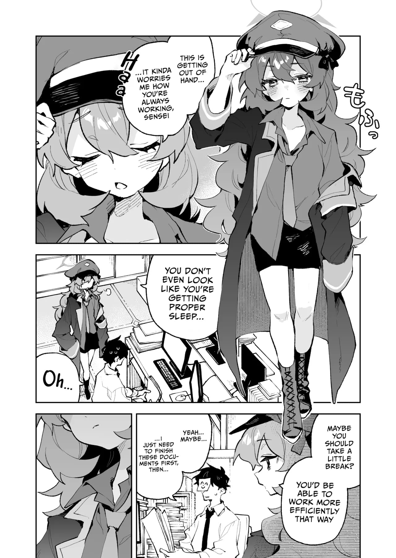 [Rimu Chanchi (Uni Cream Korokke)] Mofumofu Toroama Kougoyoku | Sweet and Fluffy Union (Blue Archive) [Decensored] [English] [Telegram_COHQTG] [Digital] page 3