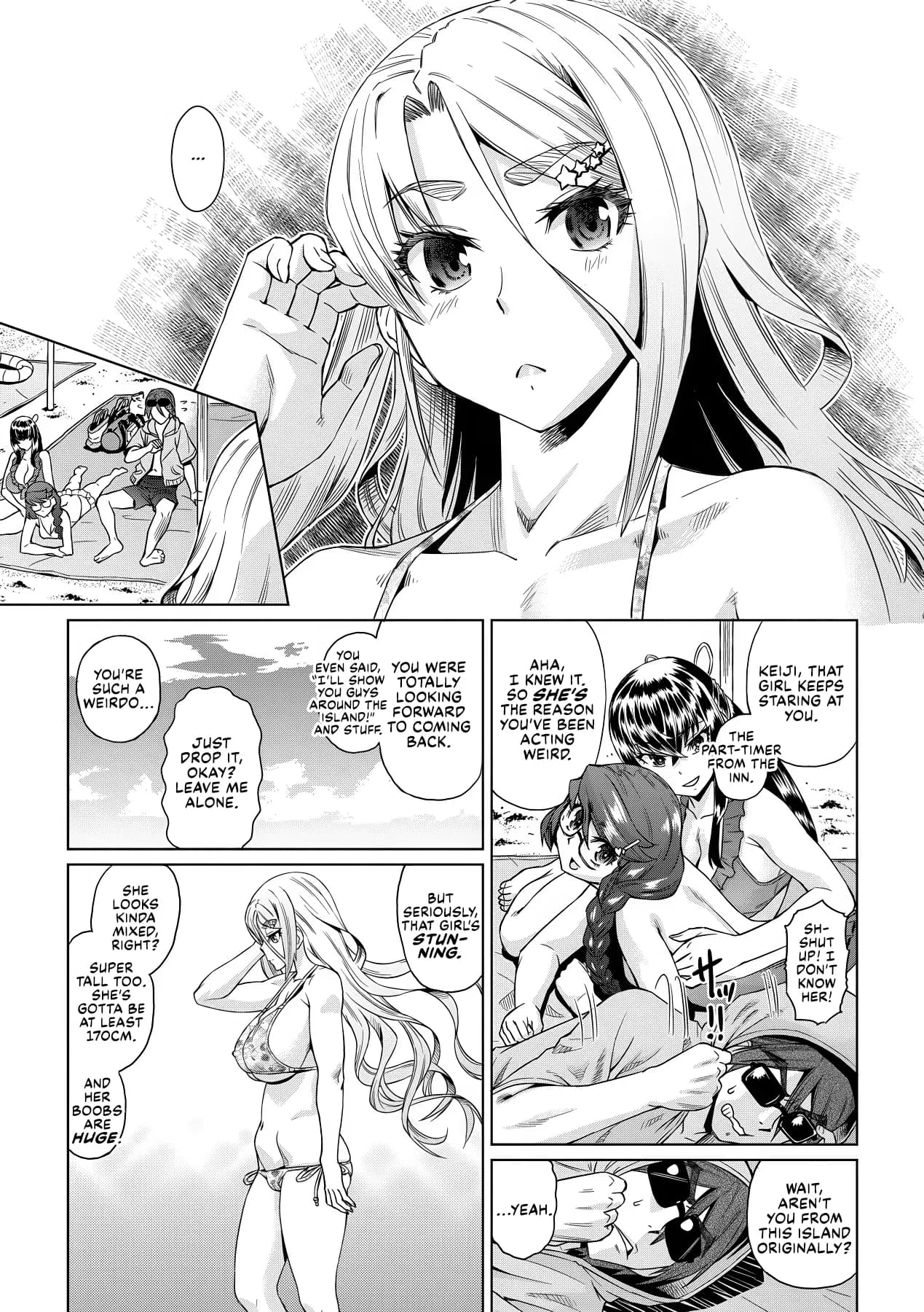 [Abe Morioka] Natsu no Ritou Kenshuu de Class no Joshi-tachi ga SEX Kurui no Mesu Dorei ni Choukyou Sareta Hanashi [English] [Decensored] [Digital] [CulturedCommissions] page 10