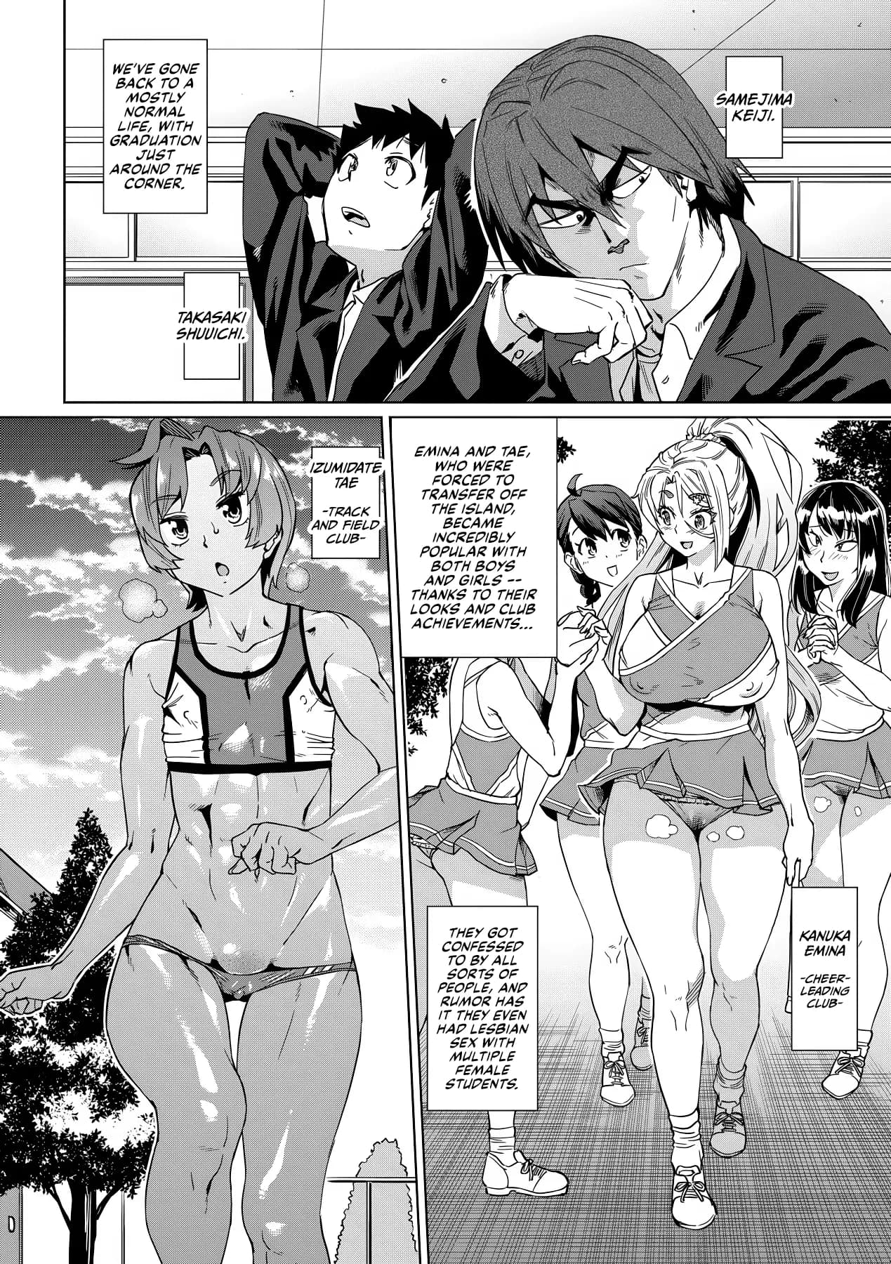 [Abe Morioka] Natsu no Ritou Kenshuu de Class no Joshi-tachi ga SEX Kurui no Mesu Dorei ni Choukyou Sareta Hanashi [English] [Decensored] [Digital] [CulturedCommissions] page 167