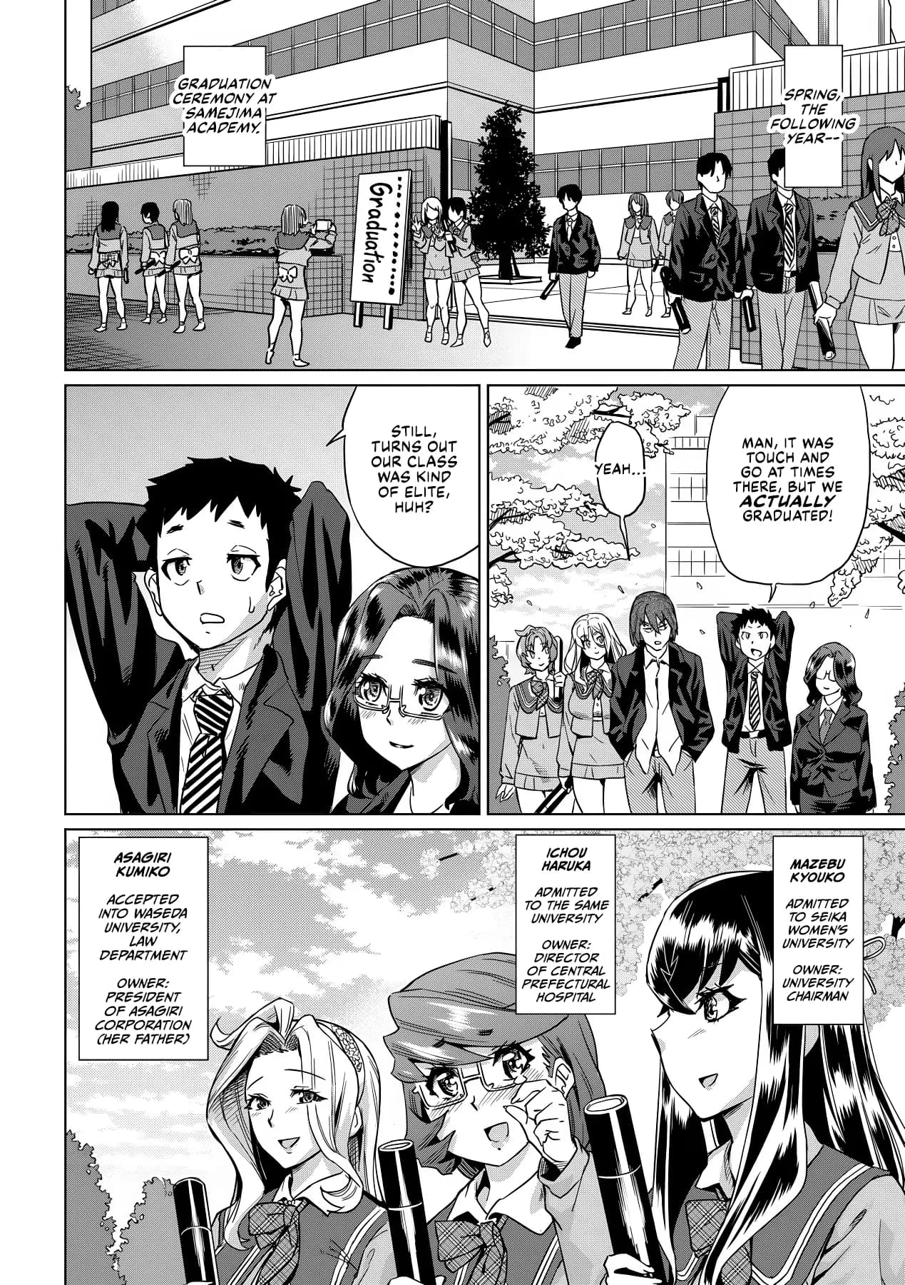 [Abe Morioka] Natsu no Ritou Kenshuu de Class no Joshi-tachi ga SEX Kurui no Mesu Dorei ni Choukyou Sareta Hanashi [English] [Decensored] [Digital] [CulturedCommissions] page 203