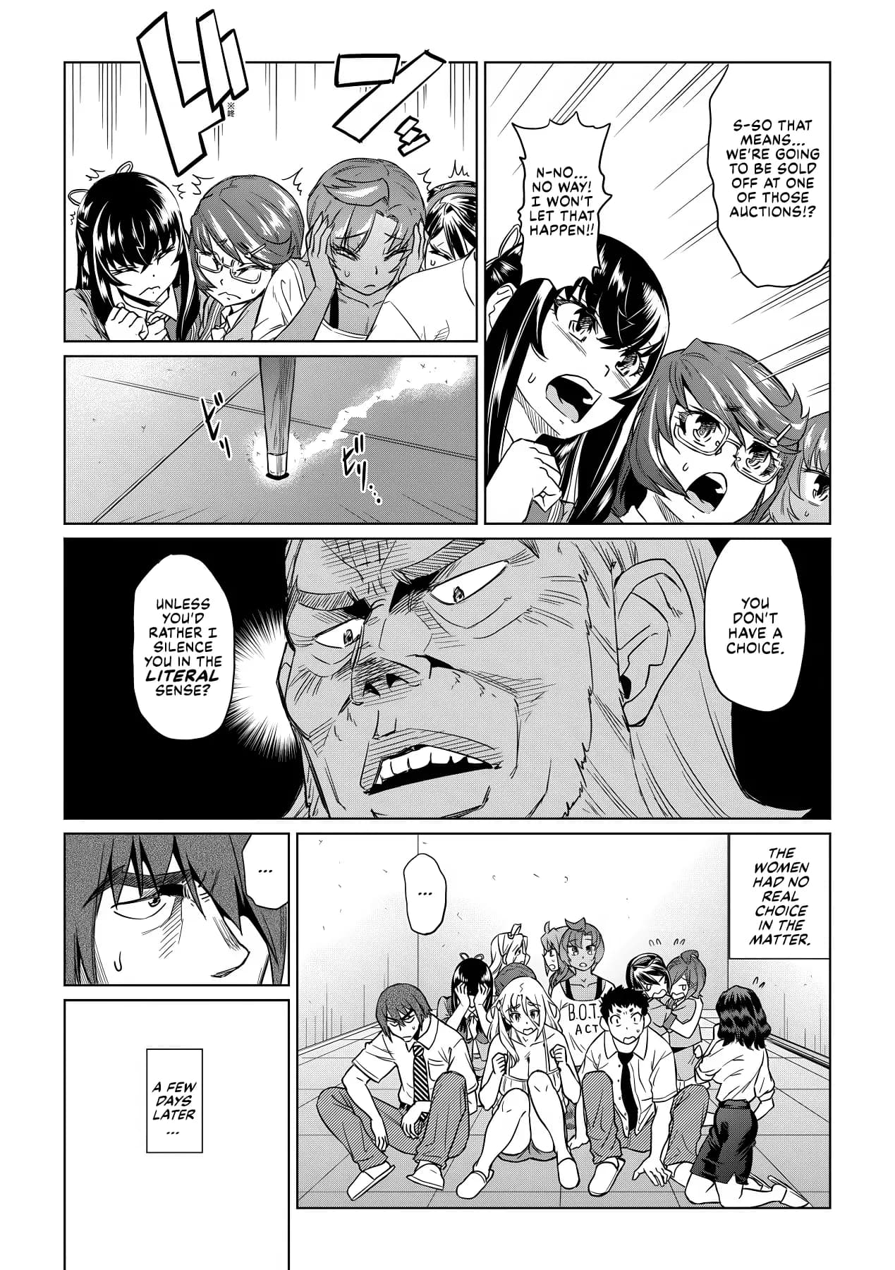 [Abe Morioka] Natsu no Ritou Kenshuu de Class no Joshi-tachi ga SEX Kurui no Mesu Dorei ni Choukyou Sareta Hanashi [English] [Decensored] [Digital] [CulturedCommissions] page 36