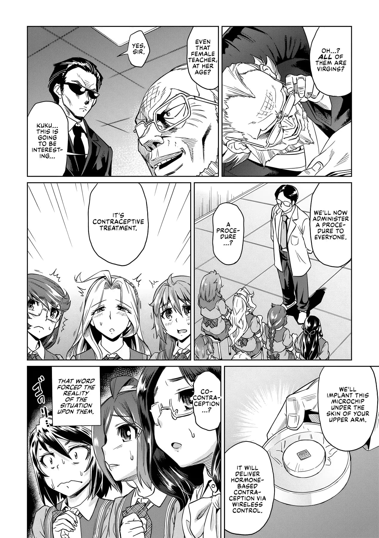[Abe Morioka] Natsu no Ritou Kenshuu de Class no Joshi-tachi ga SEX Kurui no Mesu Dorei ni Choukyou Sareta Hanashi [English] [Decensored] [Digital] [CulturedCommissions] page 38