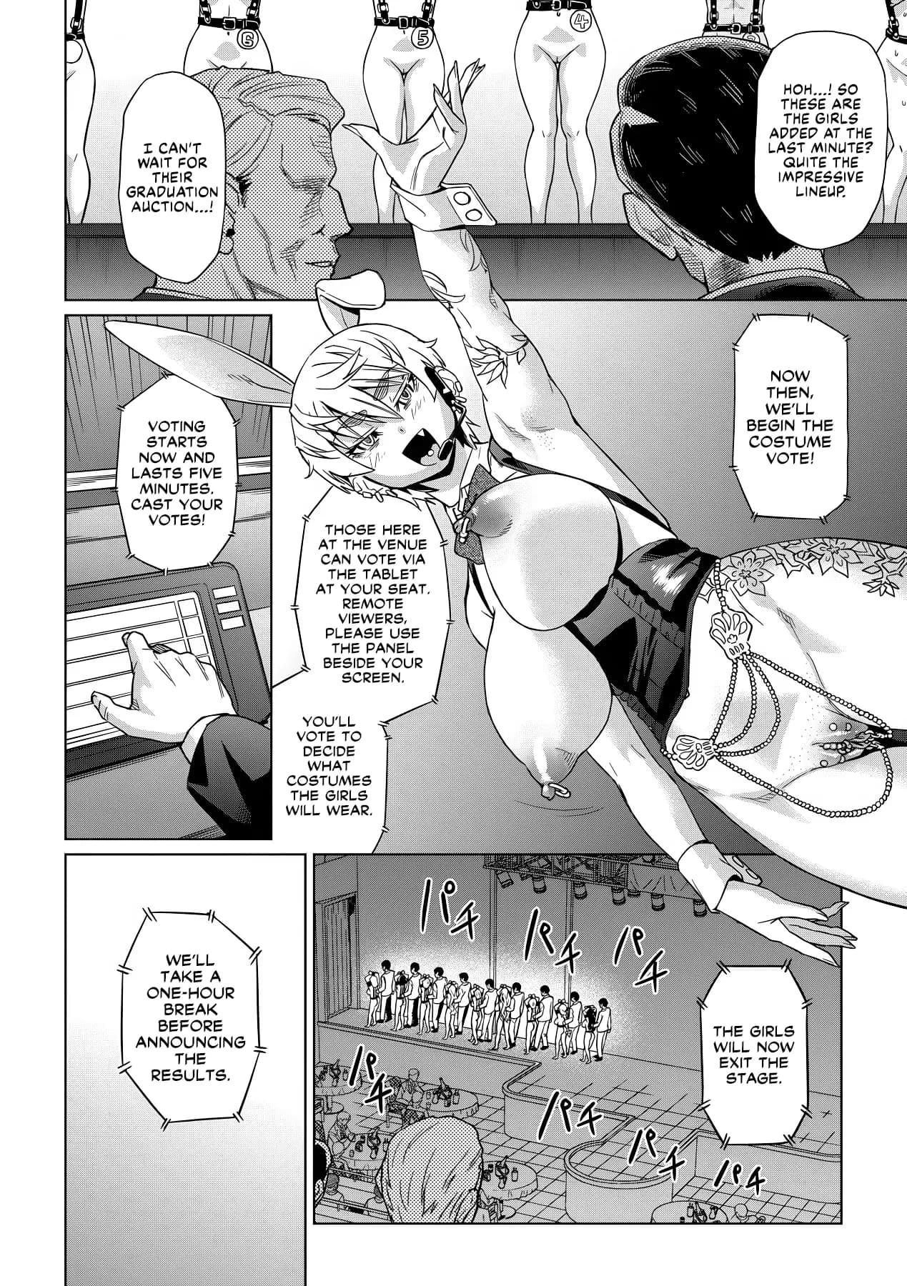 [Abe Morioka] Natsu no Ritou Kenshuu de Class no Joshi-tachi ga SEX Kurui no Mesu Dorei ni Choukyou Sareta Hanashi [English] [Decensored] [Digital] [CulturedCommissions] page 45
