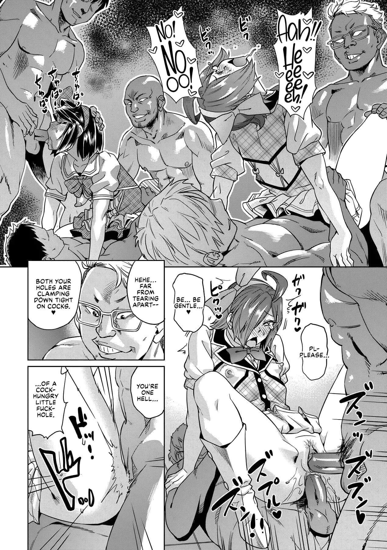 [Abe Morioka] Natsu no Ritou Kenshuu de Class no Joshi-tachi ga SEX Kurui no Mesu Dorei ni Choukyou Sareta Hanashi [English] [Decensored] [Digital] [CulturedCommissions] page 99