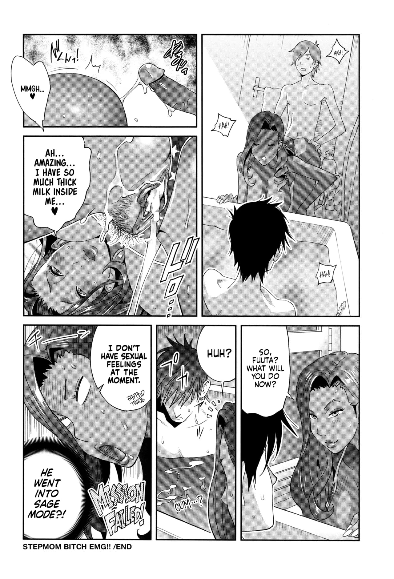 [Kotoyoshi Yumisuke] Gibo Bitch EMG!! | Stepmom Bitch EMG!! [English] [Kinsei Translations] [Decensored] page 24