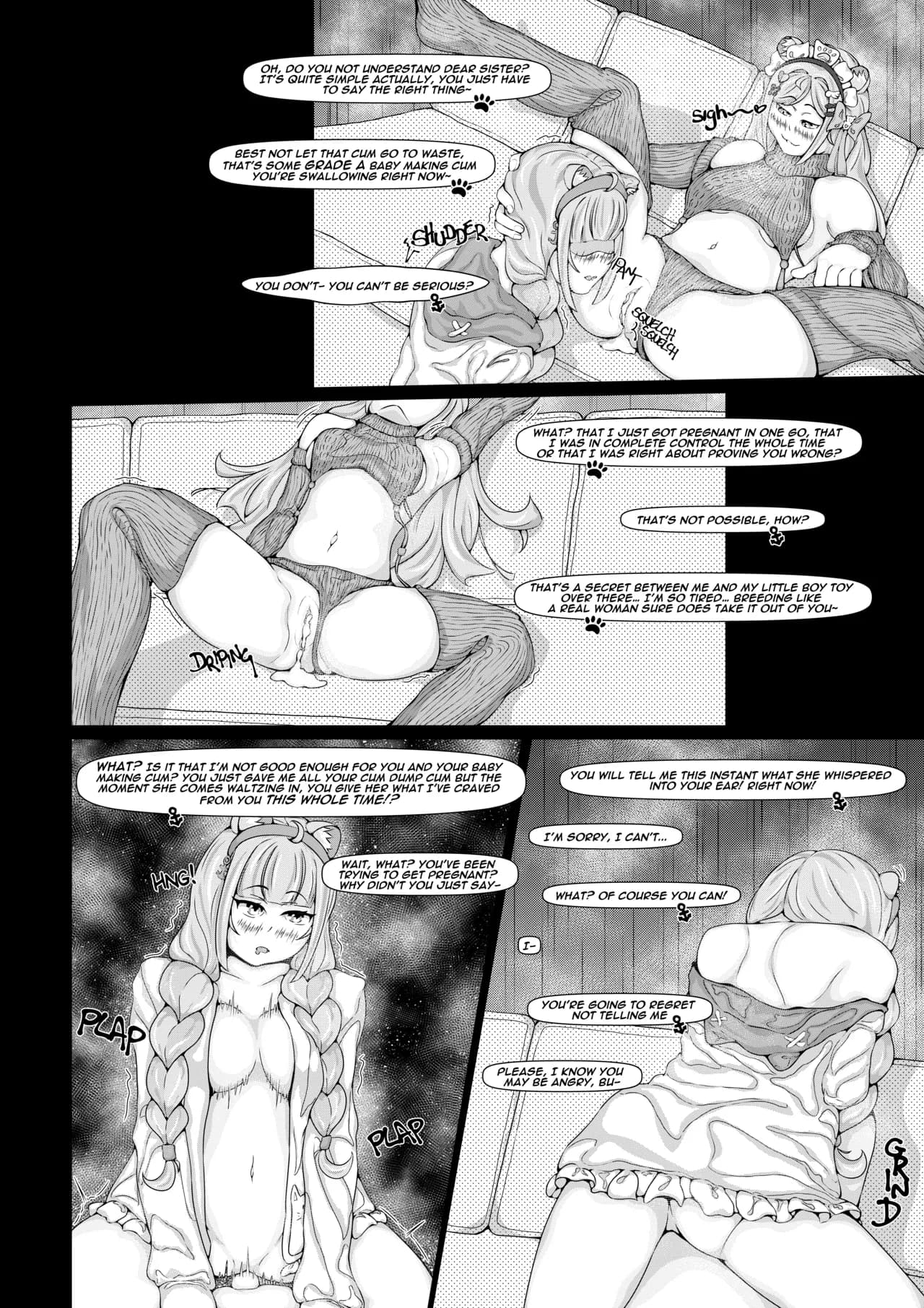 Minato Aqua x Yuuki Sakuna page 15