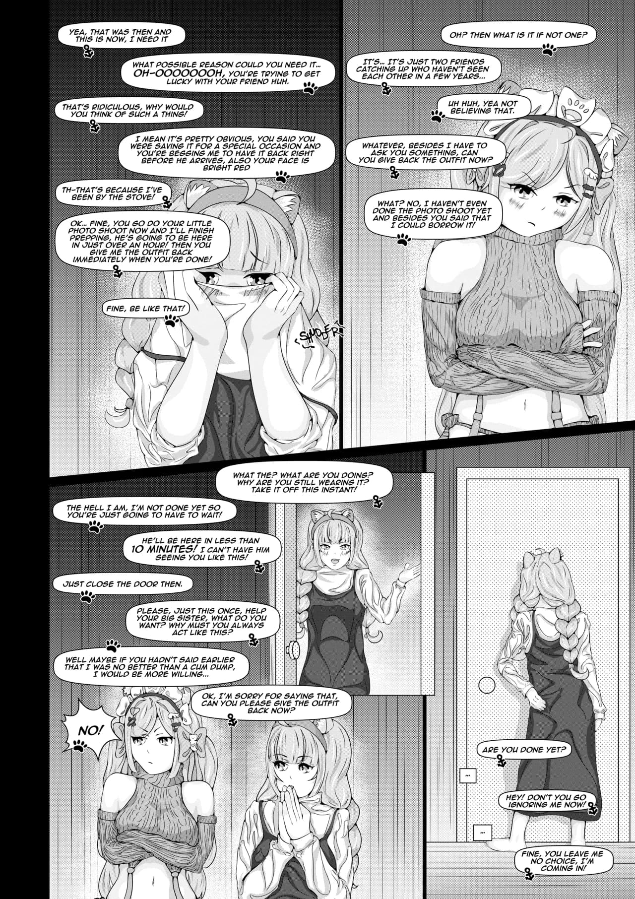 Minato Aqua x Yuuki Sakuna page 5