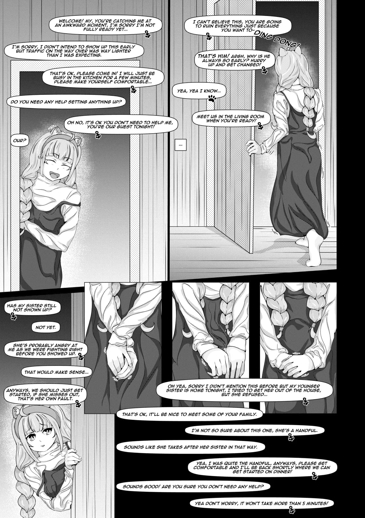Minato Aqua x Yuuki Sakuna page 6