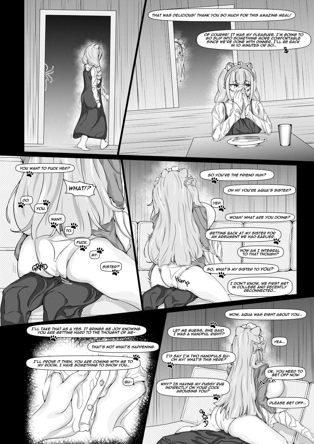 Minato Aqua x Yuuki Sakuna page 7