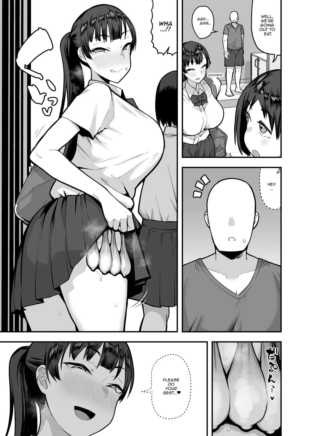 [Anon's Flood Myth (Anon 2-okunen)] Imouto no Tomodachi ga Dosukebe Taishuu Feti Sugite, InCha no Ore to Kikenbi Nakadashi Hamemakuri [English] [Lewd Rider Ero] [Decensored] page 36