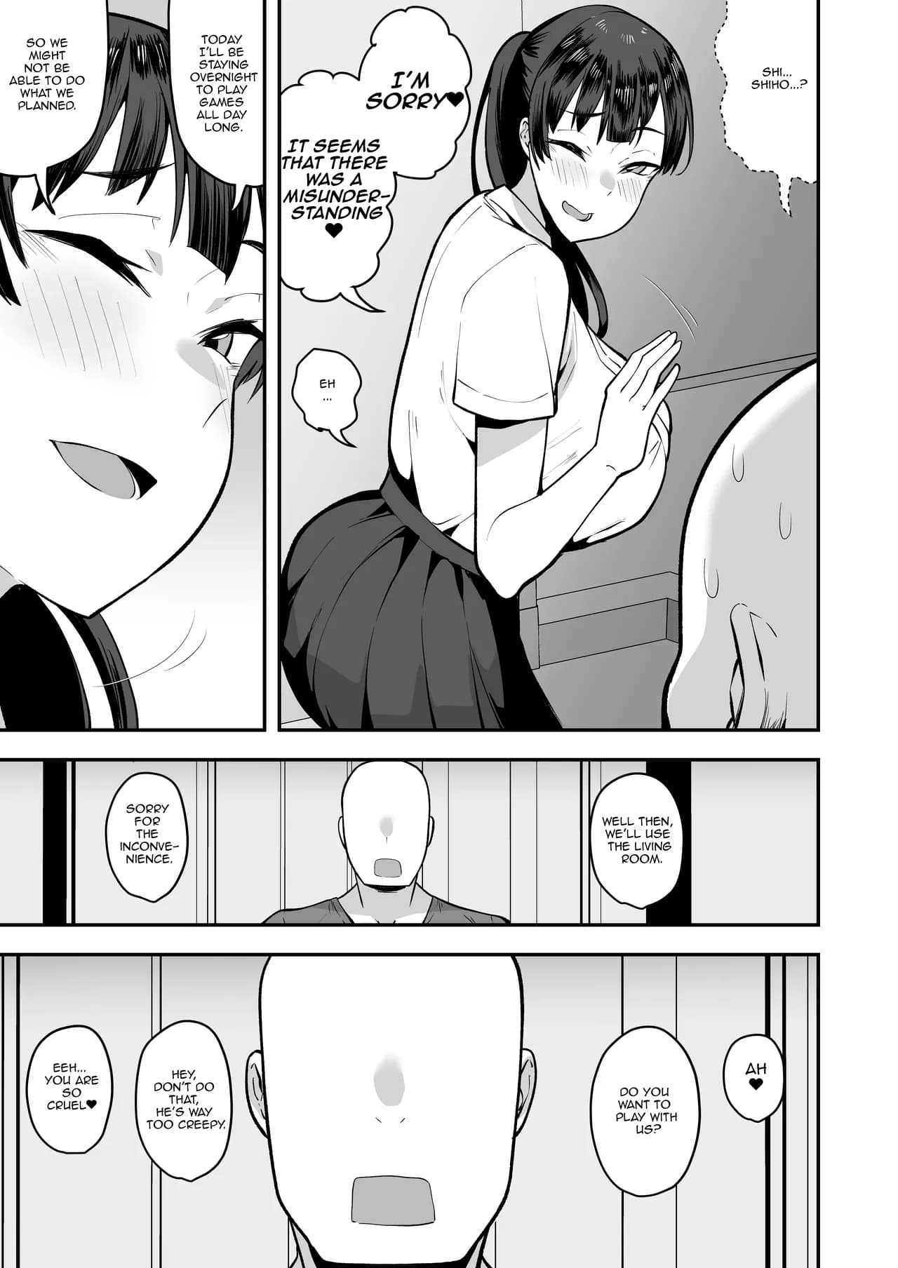 [Anon's Flood Myth (Anon 2-okunen)] Imouto no Tomodachi ga Dosukebe Taishuu Feti Sugite, InCha no Ore to Kikenbi Nakadashi Hamemakuri [English] [Lewd Rider Ero] [Decensored] page 40