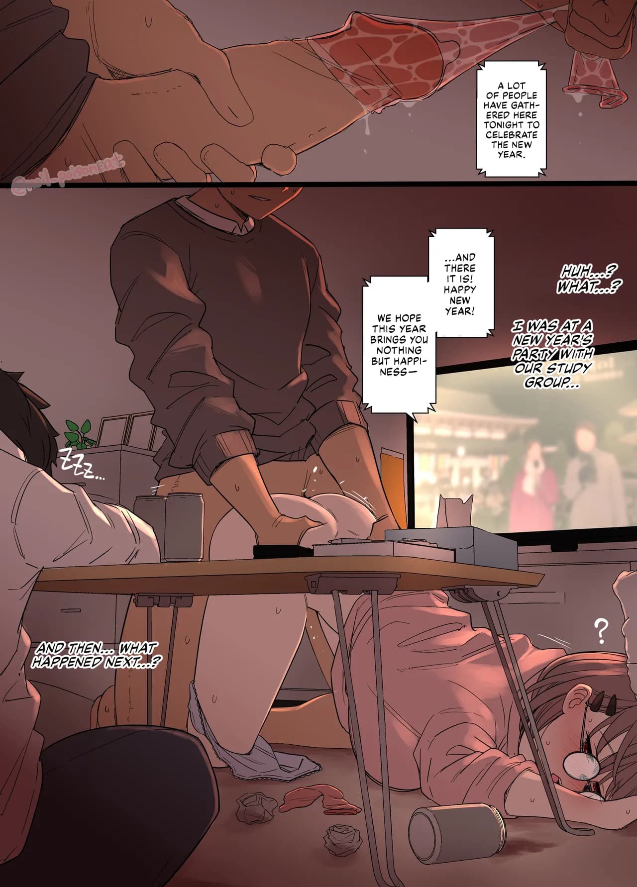 [Dokuneko Noil] Kinga Shinnen 2024 | Happy New Year 2024 [English] [Fap It Scans] [Decensored] page 1