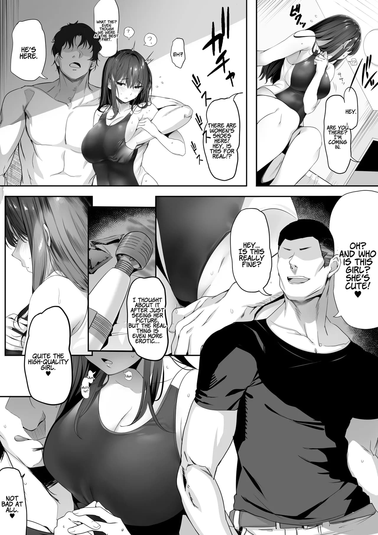 [Kansai Gyogyou Kyoudou Kumiai (Marushin)] Suieibu no Seisokei Osananajimi ga DQN ni Moteasobareru Ichibushijuu | The Whole Story of My Neat Childhood Friend in the Swimming Club Being Toyed With by a Dumbass [English] [Coffedrug] [Decensored] [Satansoft] page 28