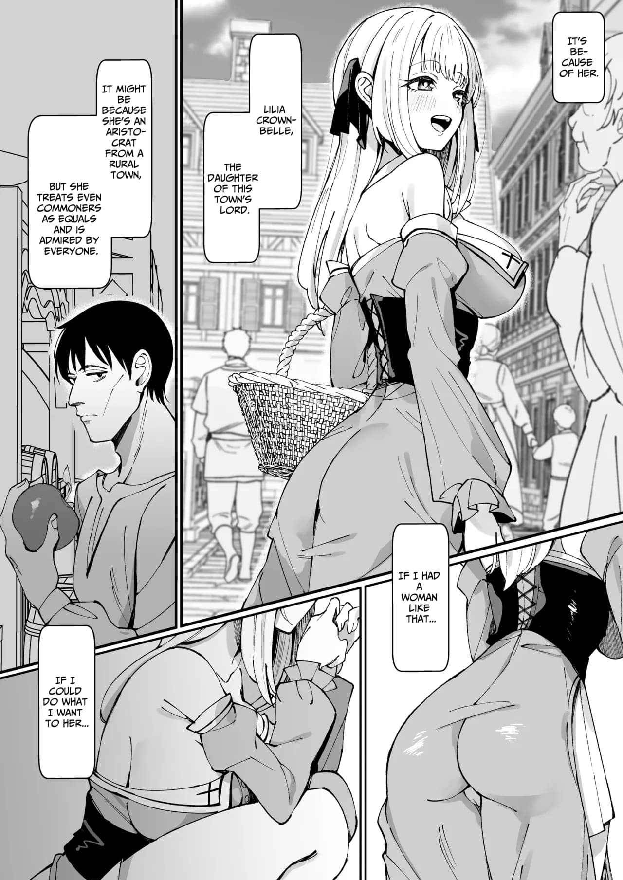 [Unahouse (Unacchi)] TOTAL DEFEAT ~preciously raised noble family daughter begs for commoner dick~ [English] [Benri] [Decensored] [Digital] page 4