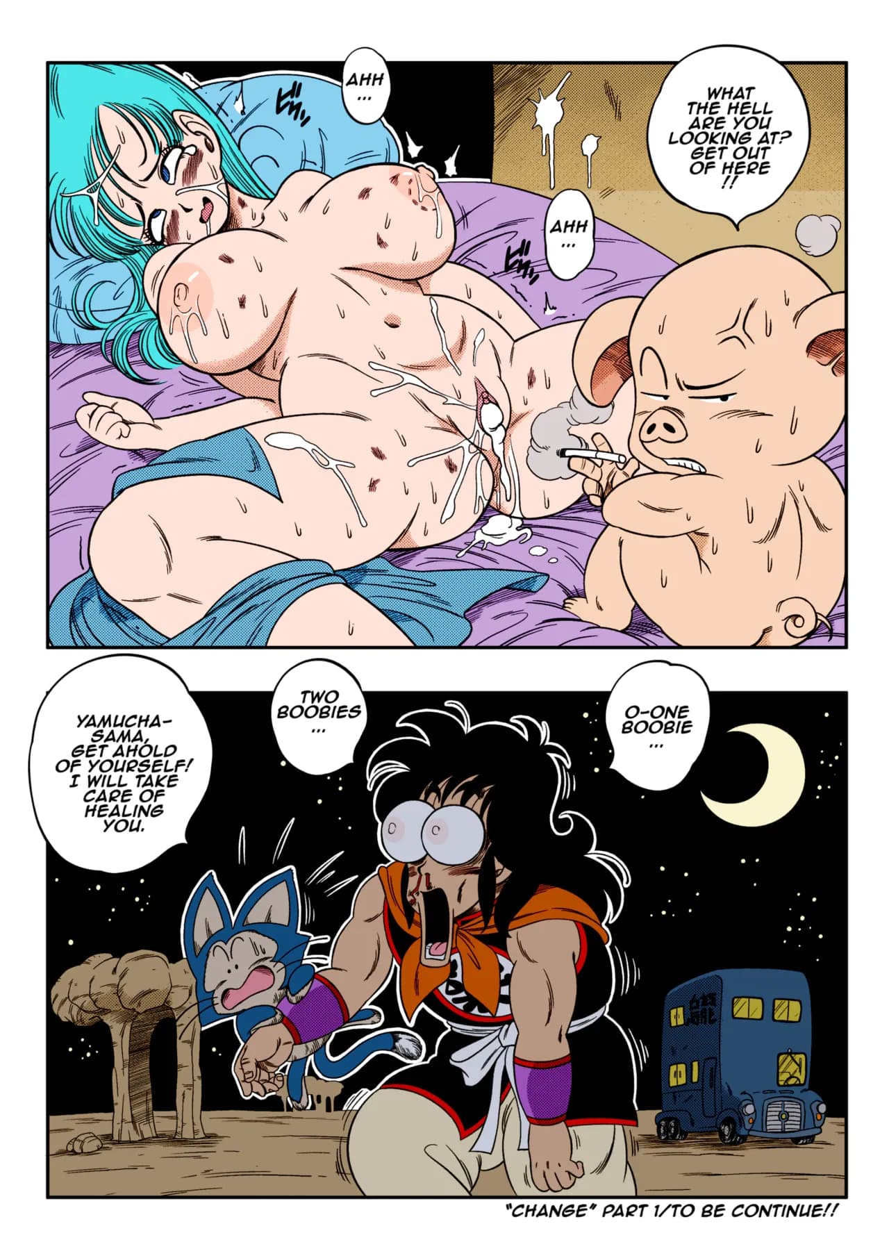 [Yamamoto Doujin (Yamamoto)] Henkatsu! | Change! (Dragon Ball) [English] [Colorized] [Decensored] page 28