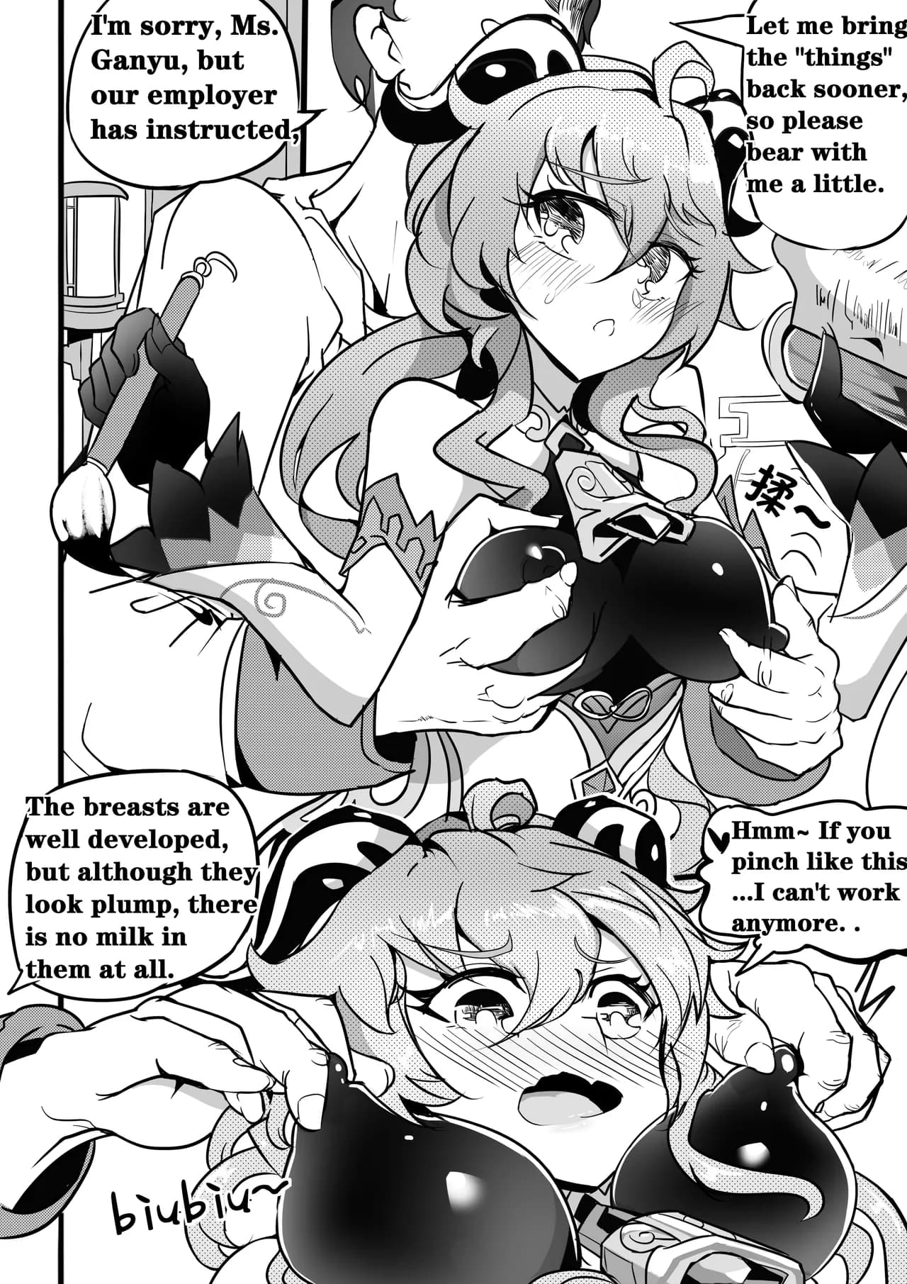 [White Bank] SEX DAILY RECORD OF THE GENSHIN 4 Chapter of Ganyu (Genshin Impact) [English] page 8