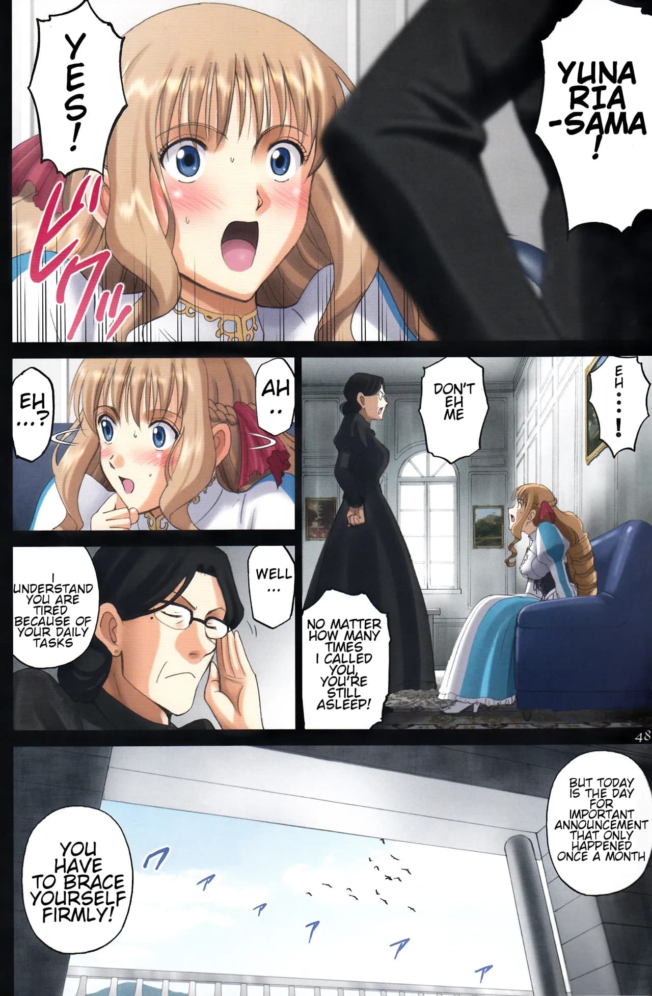 (C94) [ACTIVA (SMAC)] Roshutsu Otome Fantasy " Oujo wa inbina mi rare makuri ~Yunaria Fon Vitoria ~ FINAL" | The Lewd Princess Is Being Constantly Seen -Yunaria Fon Vitoria ~ FINAL [English] [Decensored] page 47