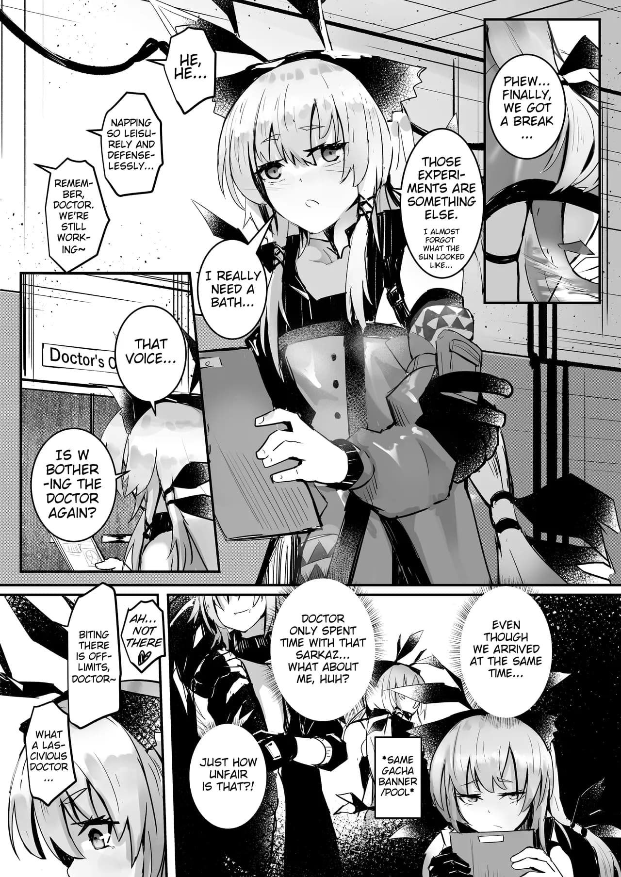 [Aohonoo] Weedy & W (Arknights) page 1