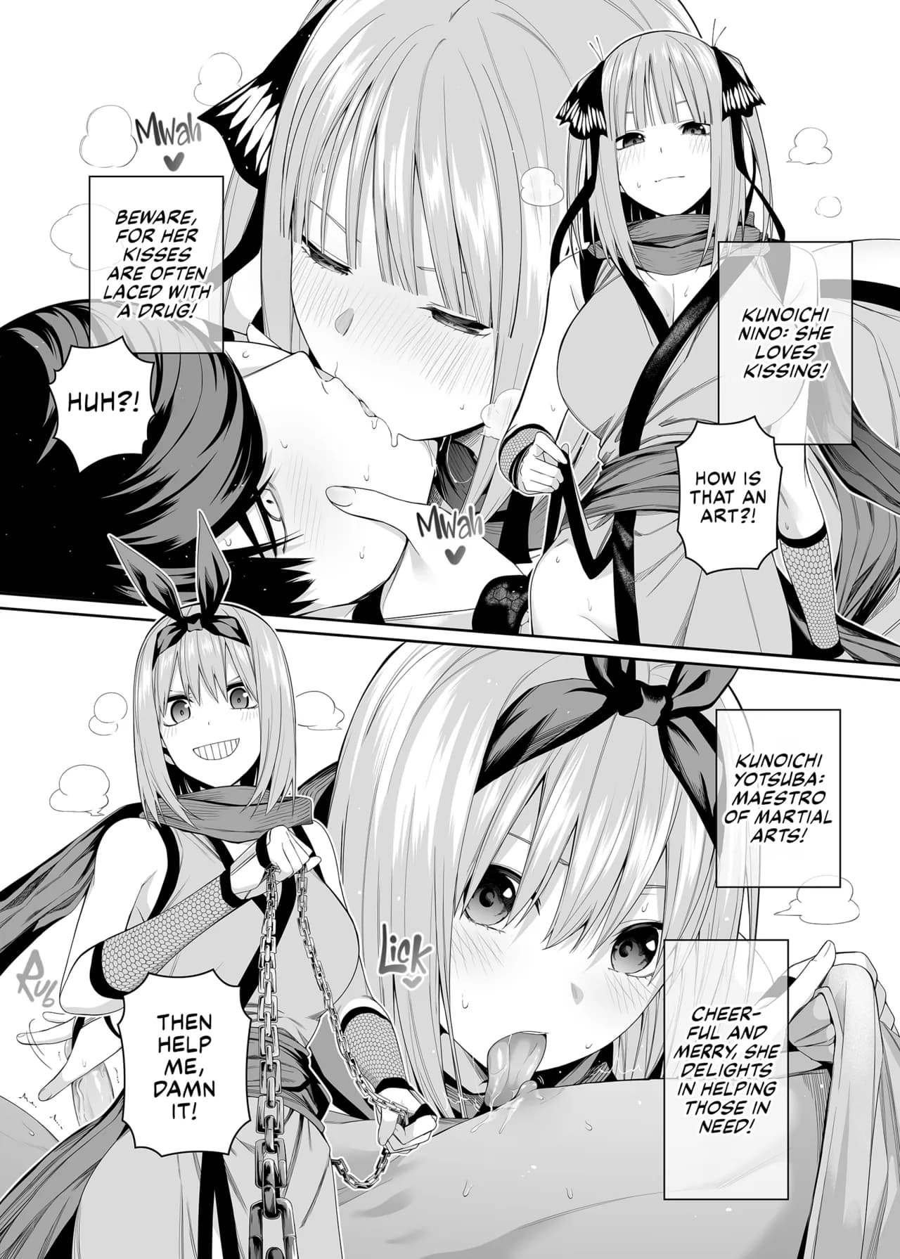 [Bad Mushrooms (Chicke III, 4why)] 1/5 no Renai Kanjou | A Fifth of Romance (Gotoubun no Hanayome) [English] [Fap It Scans] [Decensored] [Digital] page 106