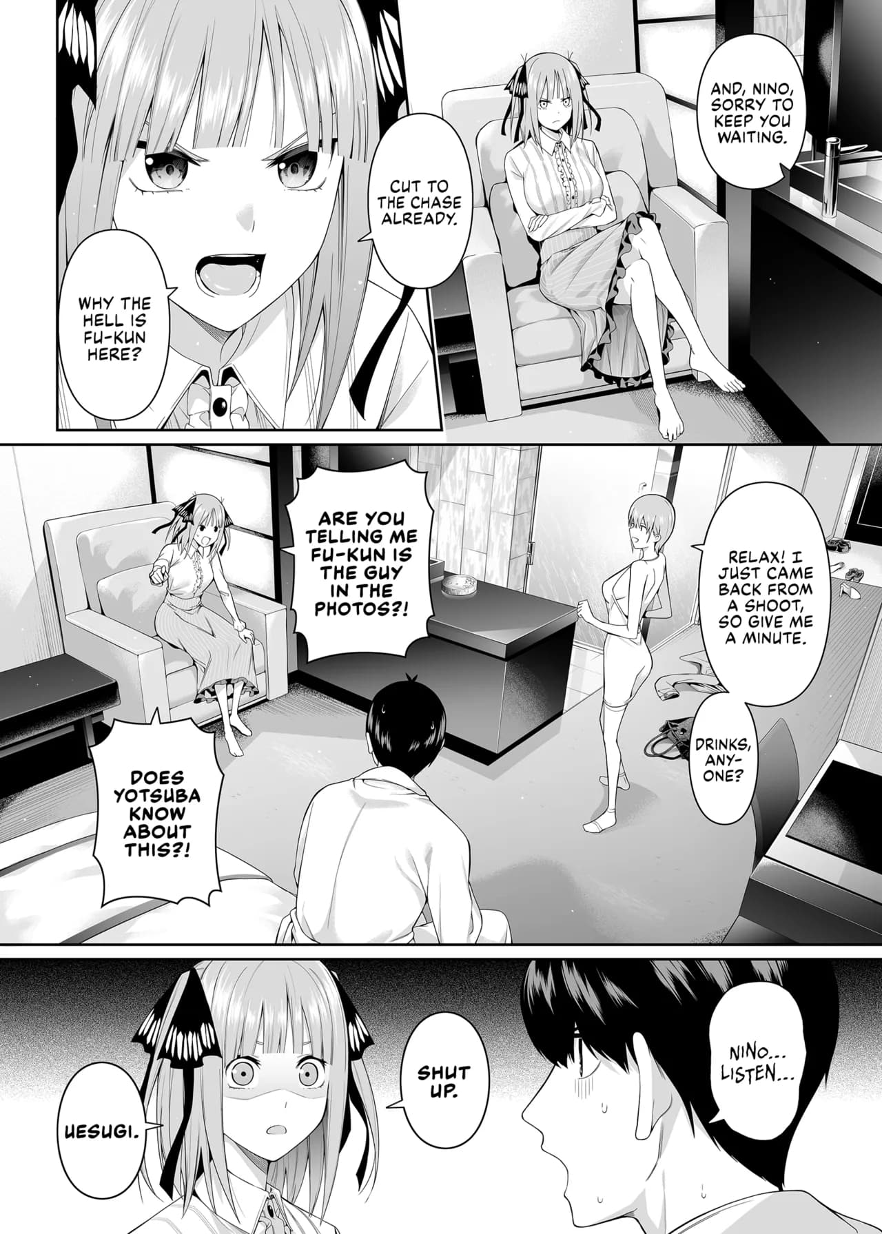 [Bad Mushrooms (Chicke III, 4why)] 1/5 no Renai Kanjou | A Fifth of Romance (Gotoubun no Hanayome) [English] [Fap It Scans] [Decensored] [Digital] page 14
