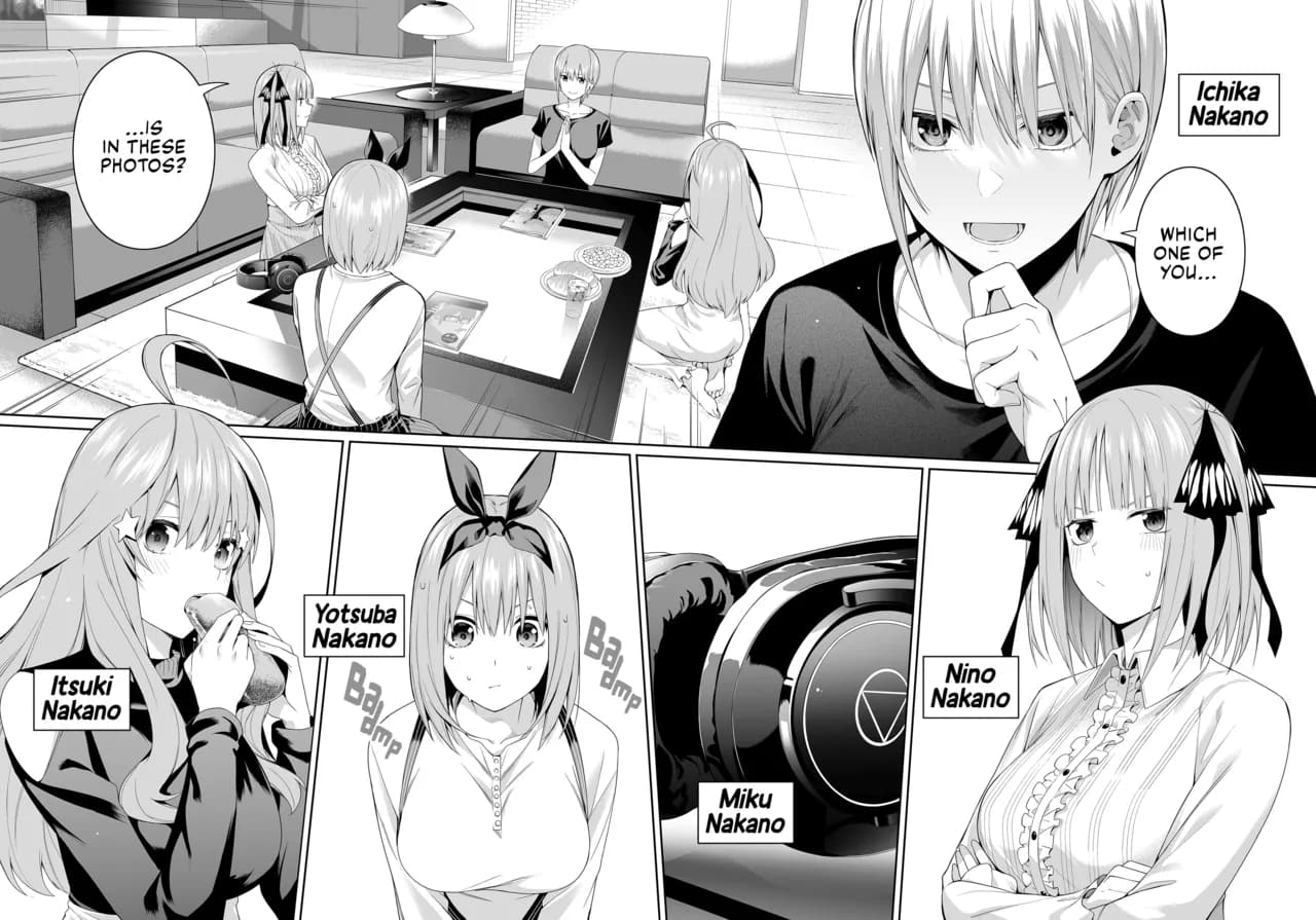[Bad Mushrooms (Chicke III, 4why)] 1/5 no Renai Kanjou | A Fifth of Romance (Gotoubun no Hanayome) [English] [Fap It Scans] [Decensored] [Digital] page 3