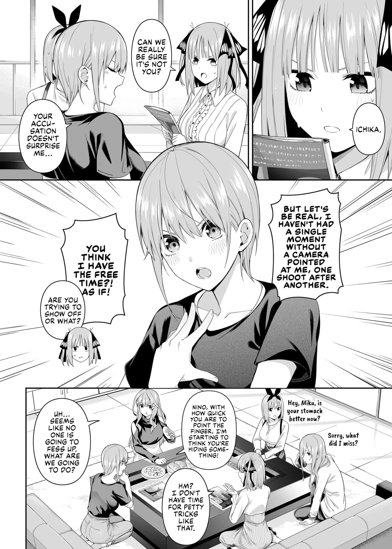 [Bad Mushrooms (Chicke III, 4why)] 1/5 no Renai Kanjou | A Fifth of Romance (Gotoubun no Hanayome) [English] [Fap It Scans] [Decensored] [Digital] page 4