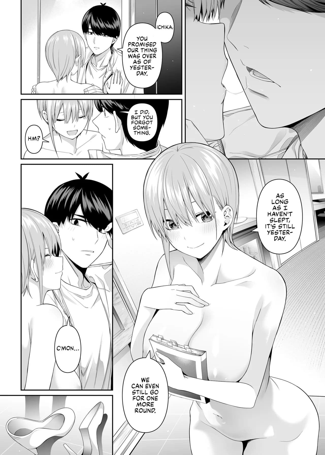 [Bad Mushrooms (Chicke III, 4why)] 1/5 no Renai Kanjou | A Fifth of Romance (Gotoubun no Hanayome) [English] [Fap It Scans] [Decensored] [Digital] page 83