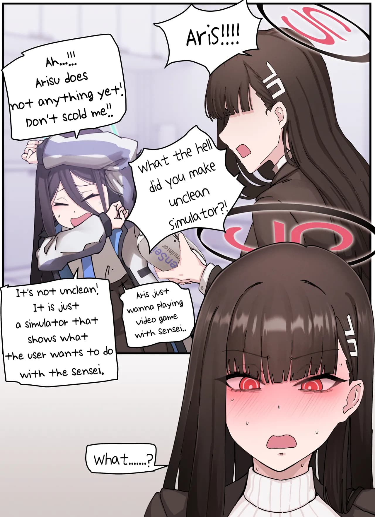 [Horori] Kivotos Gravure #03: Sensei Simulator (Blue Archive) [English] [Uncensored] page 9