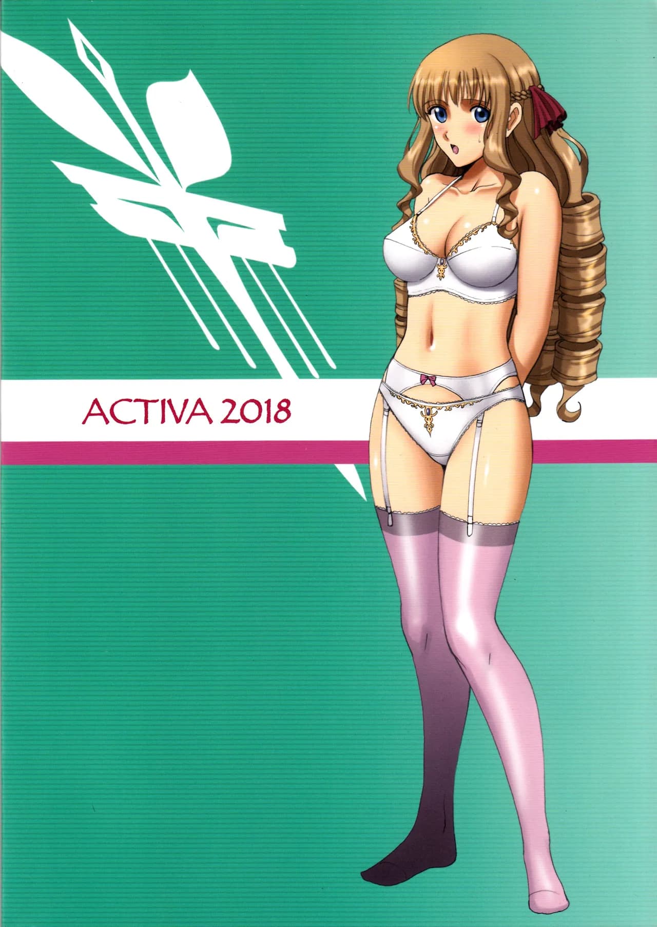 (C94) [ACTIVA (SMAC)] Roshutsu Otome Fantasy " Oujo wa inbina mi rare makuri ~Yunaria Fon Vitoria ~ FINAL" [Chinese] [浅夜个人重嵌] [Decensored] page 2