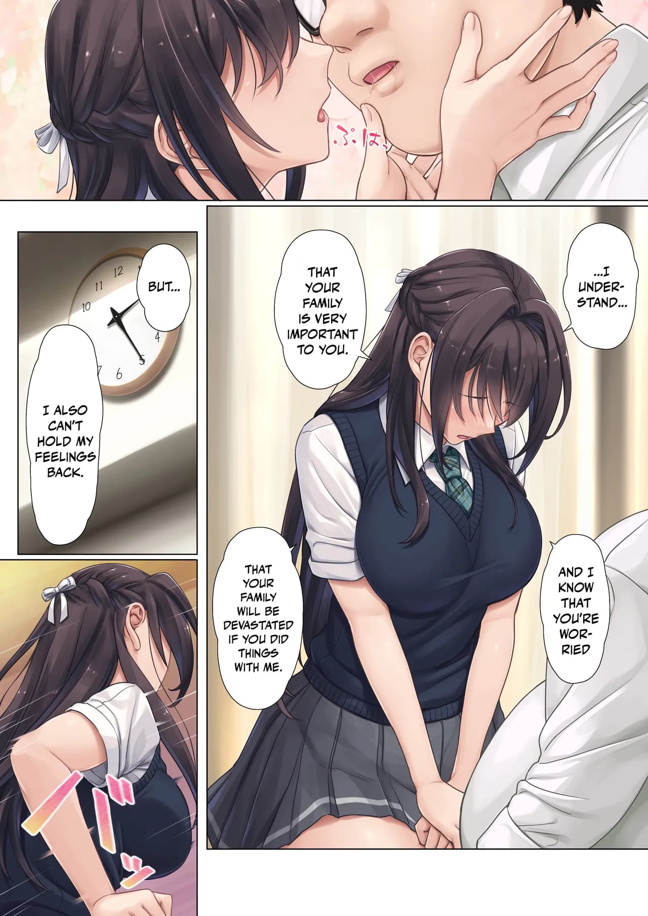 [Airy Socks (Mafuyu HEMP)] Musume no Class no Iinchou wa Papa ga Hoshii Rashii｜The Class President of My Daughter's Class Wants a Dad [English] [Nishimaru] [Decensored] page 18