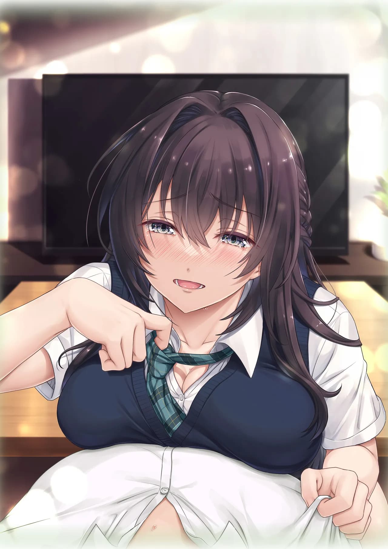 [Airy Socks (Mafuyu HEMP)] Musume no Class no Iinchou wa Papa ga Hoshii Rashii｜The Class President of My Daughter's Class Wants a Dad [English] [Nishimaru] [Decensored] page 2