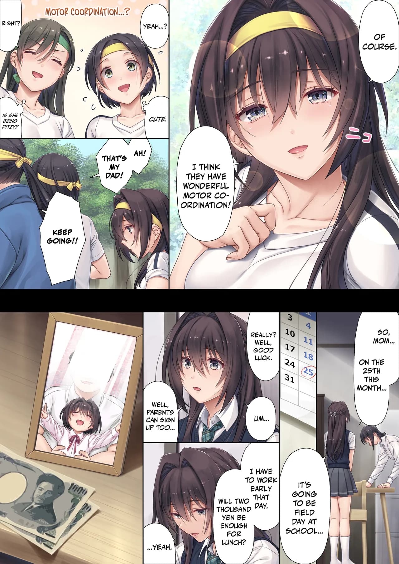 [Airy Socks (Mafuyu HEMP)] Musume no Class no Iinchou wa Papa ga Hoshii Rashii｜The Class President of My Daughter's Class Wants a Dad [English] [Nishimaru] [Decensored] page 4