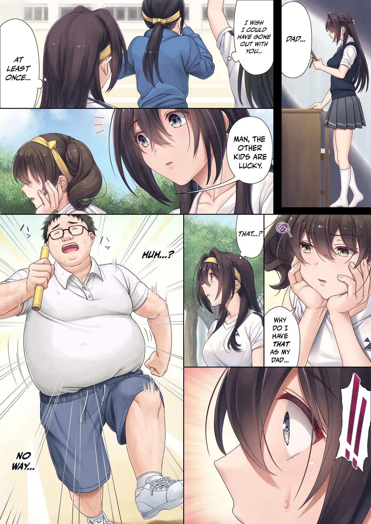 [Airy Socks (Mafuyu HEMP)] Musume no Class no Iinchou wa Papa ga Hoshii Rashii｜The Class President of My Daughter's Class Wants a Dad [English] [Nishimaru] [Decensored] page 5