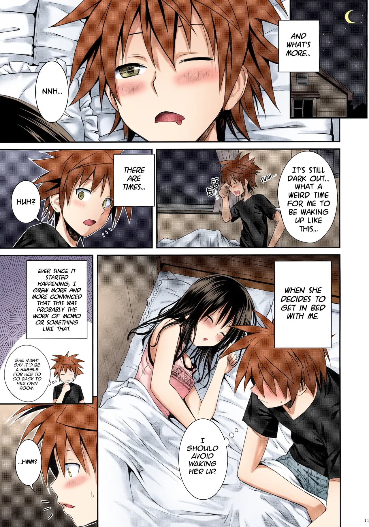 (C88) [40010 1-GO (40010Prototype)] Closest Sister (To LOVE-Ru) [English] [PSYN] [Colorized] [Decensored] page 10