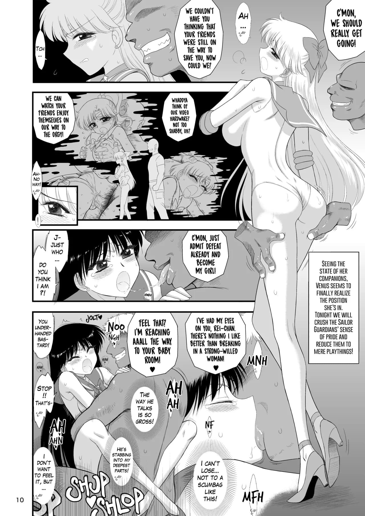 [Black Dog] Just for Tonight, I’ll Be Your Bitch (Bishoujo Senshi Sailor Moon) [English] [Decensored] [Digital] page 10